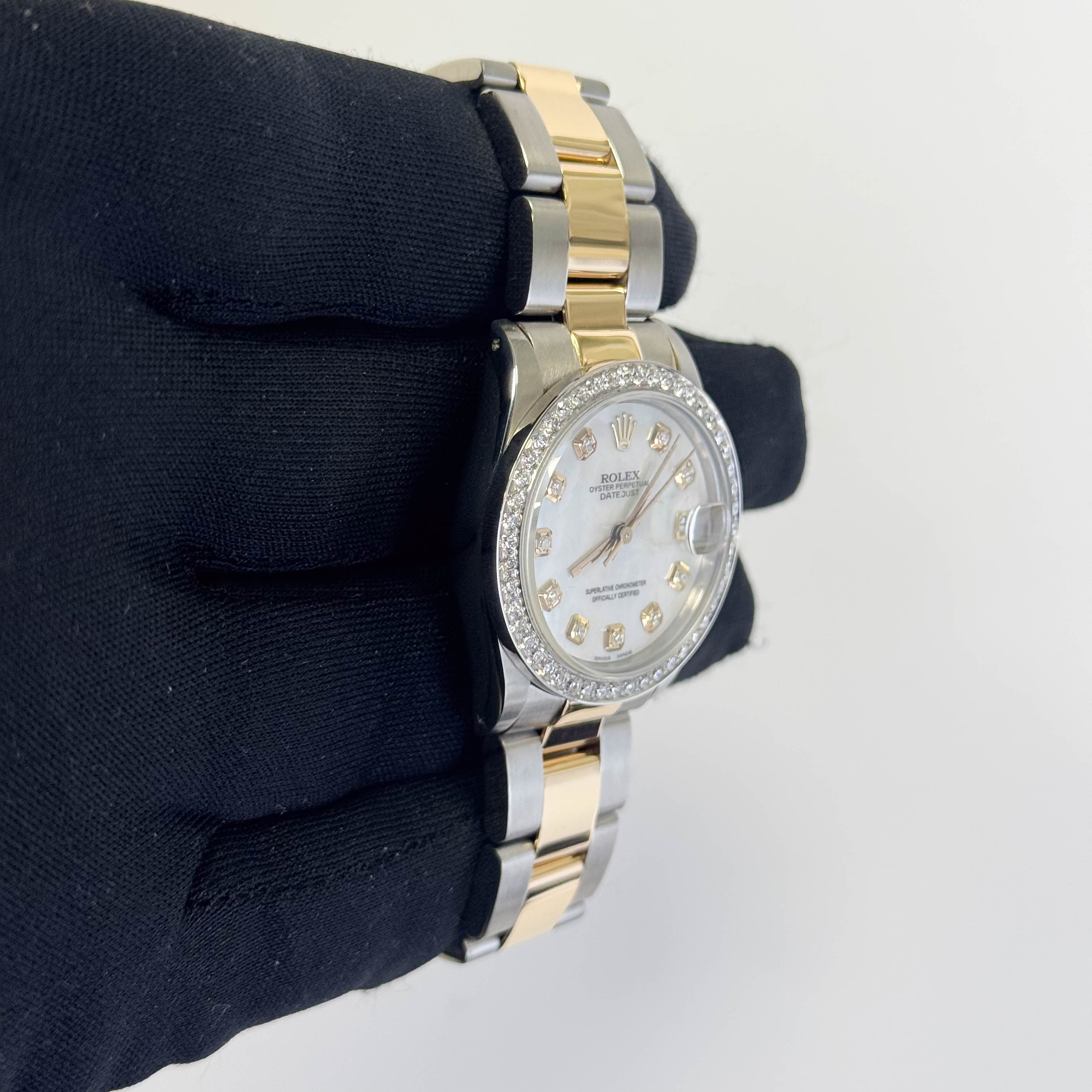 Rolex Datejust 31mm MOP Dial Watch Ref# 68273