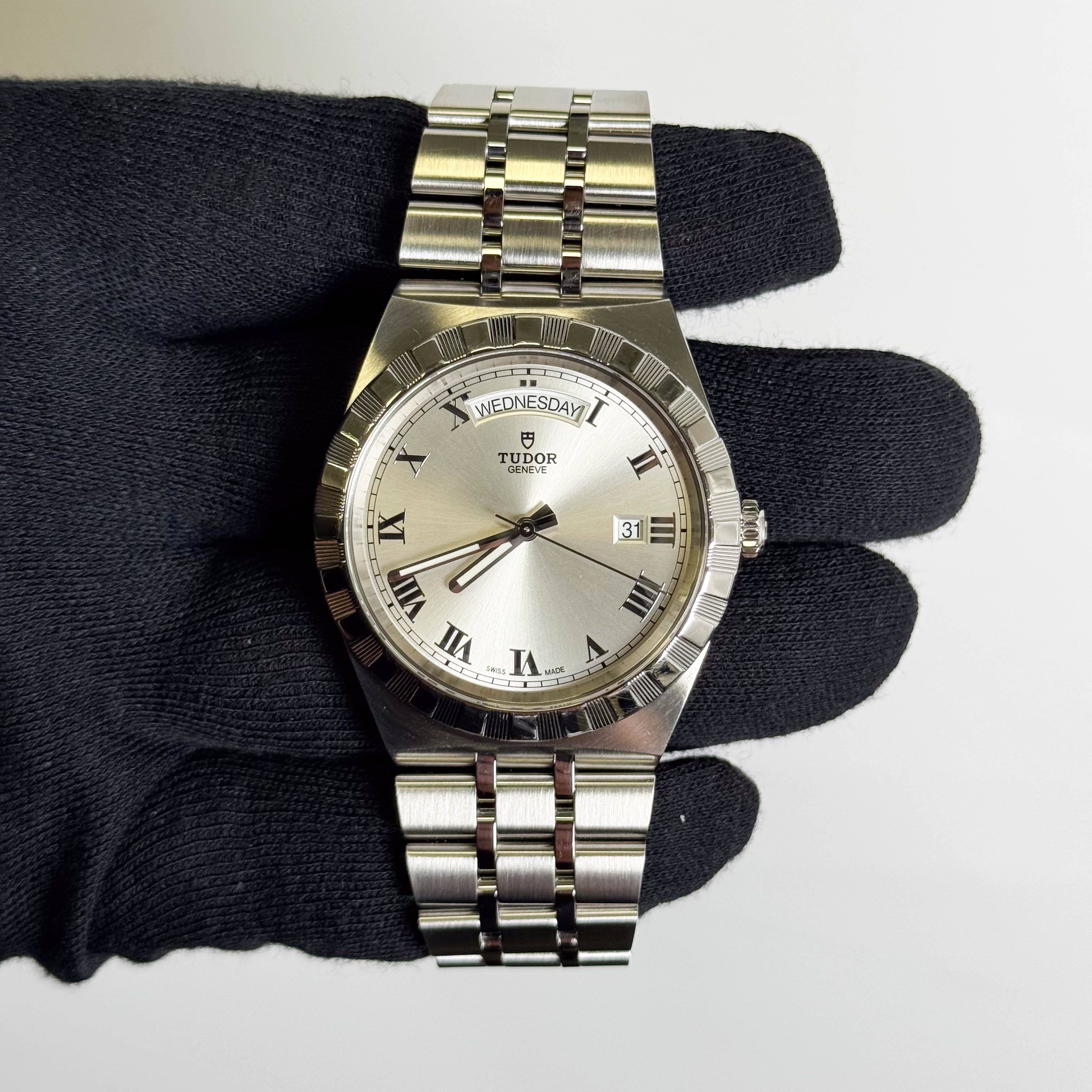 Tudor Royal 41mm Silver Dial Watch Ref# 28600