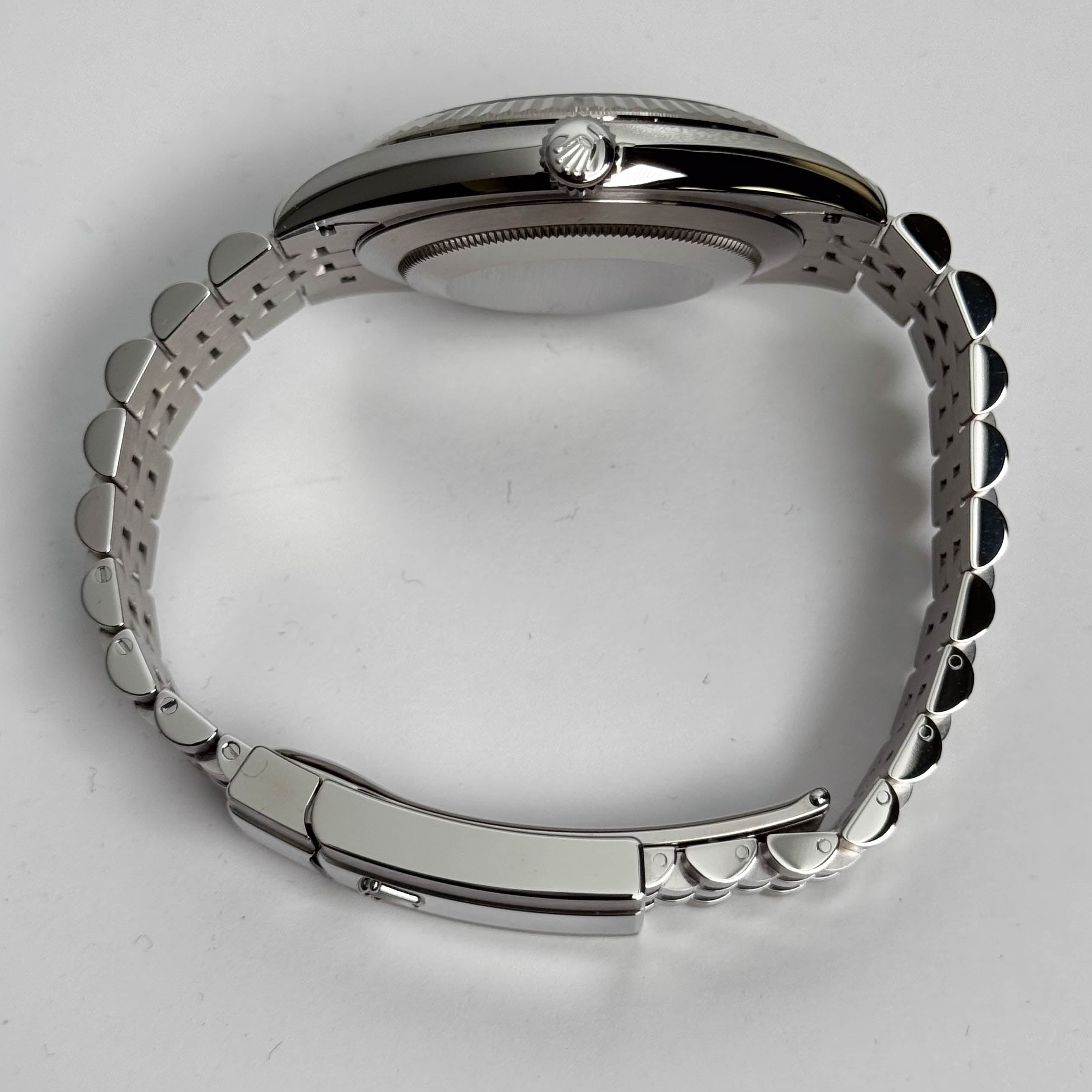 Rolex Datejust 41mm Rhodium Dial Watch Ref# 126334