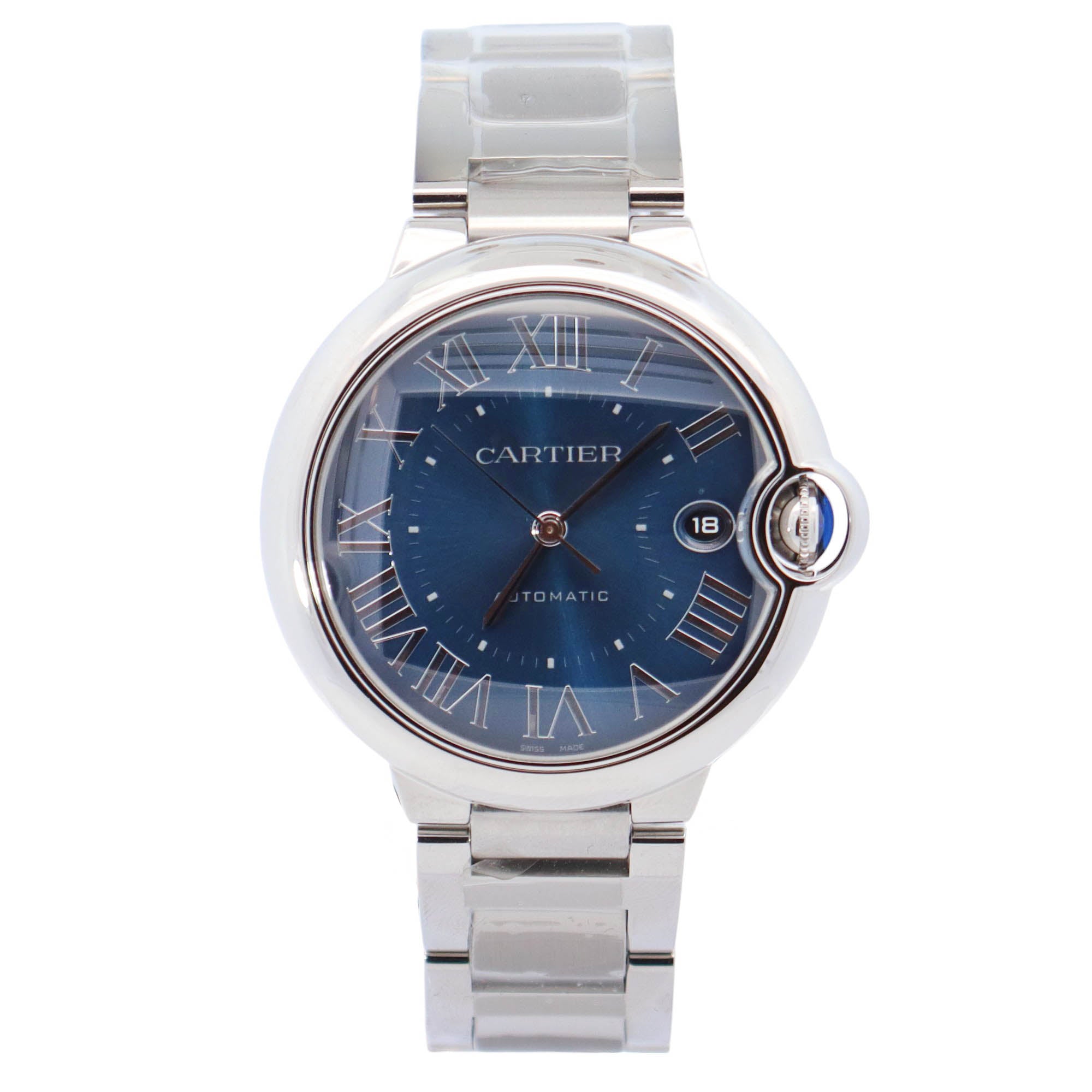 Cartier Ballon Bleu Blue Dial Watch Ref# WSBB0061 - Happy Jewelers Fine Jewelry Lifetime Warranty