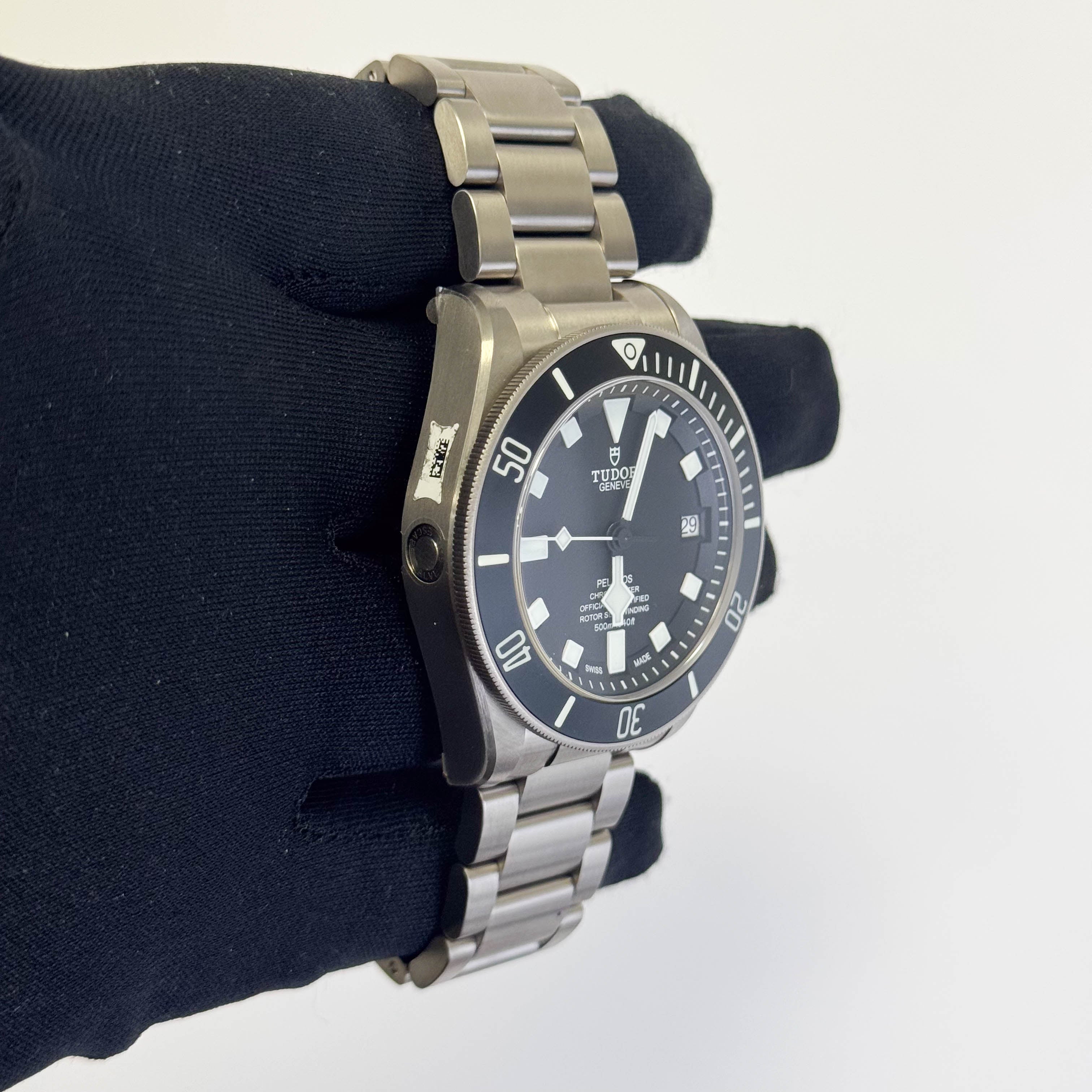 Tudor Pelagos Titanium 42mm Black Dial Watch Ref# 25600TN - Happy Jewelers Fine Jewelry Lifetime Warranty