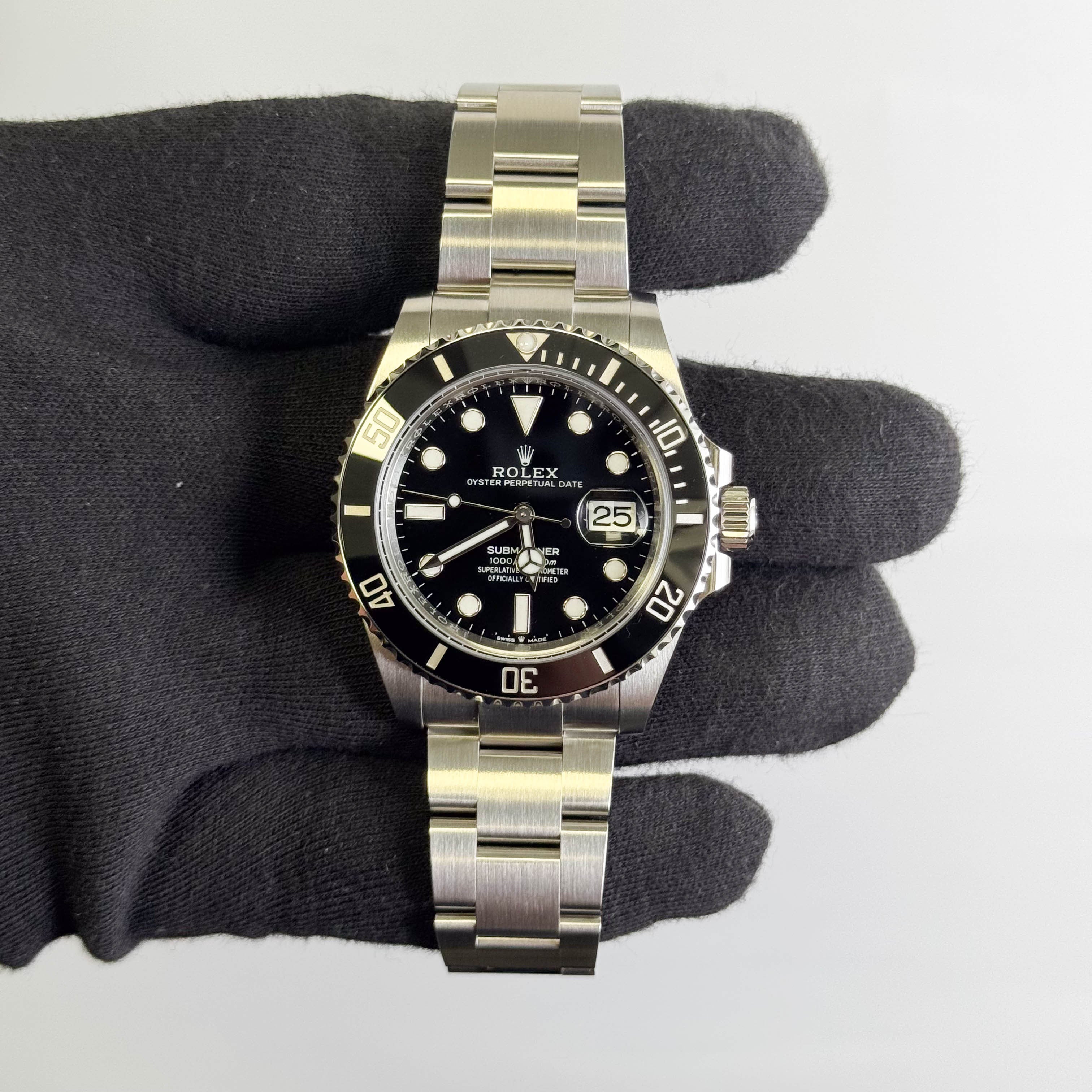 Rolex Submariner 41mm Black Dial Watch Ref# 126610LN