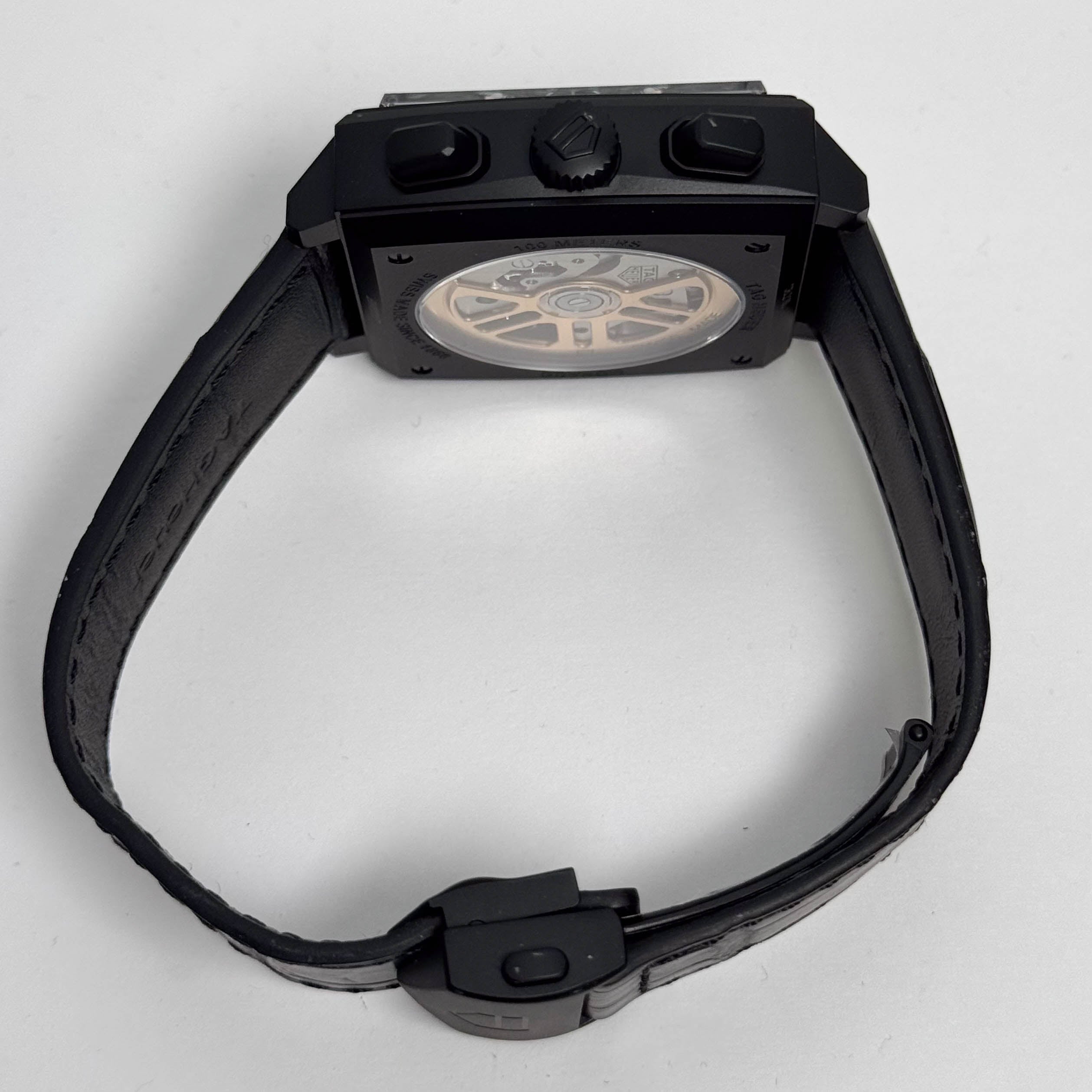 Tag Heuer Monaco 39mm Black Dial Watch Ref# CBL2180.FC6497