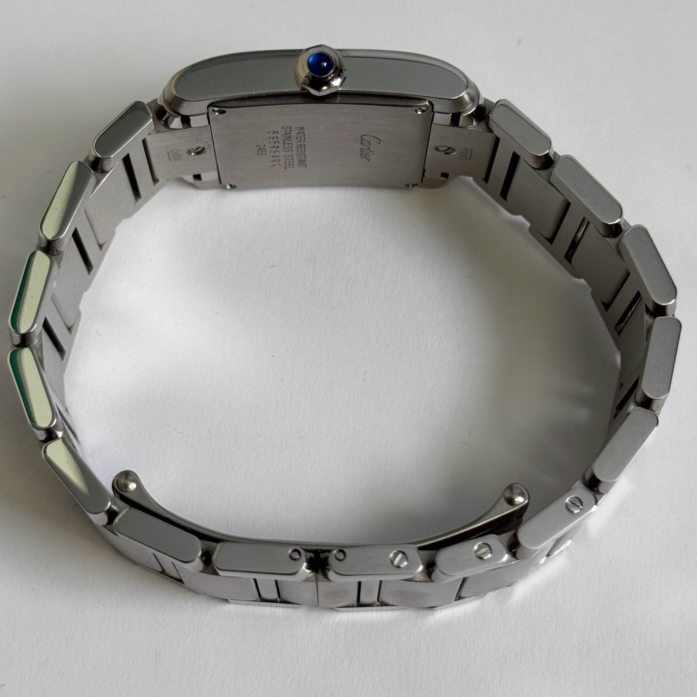 Cartier Tank 25mm White Dial Watch Ref# W51011Q3