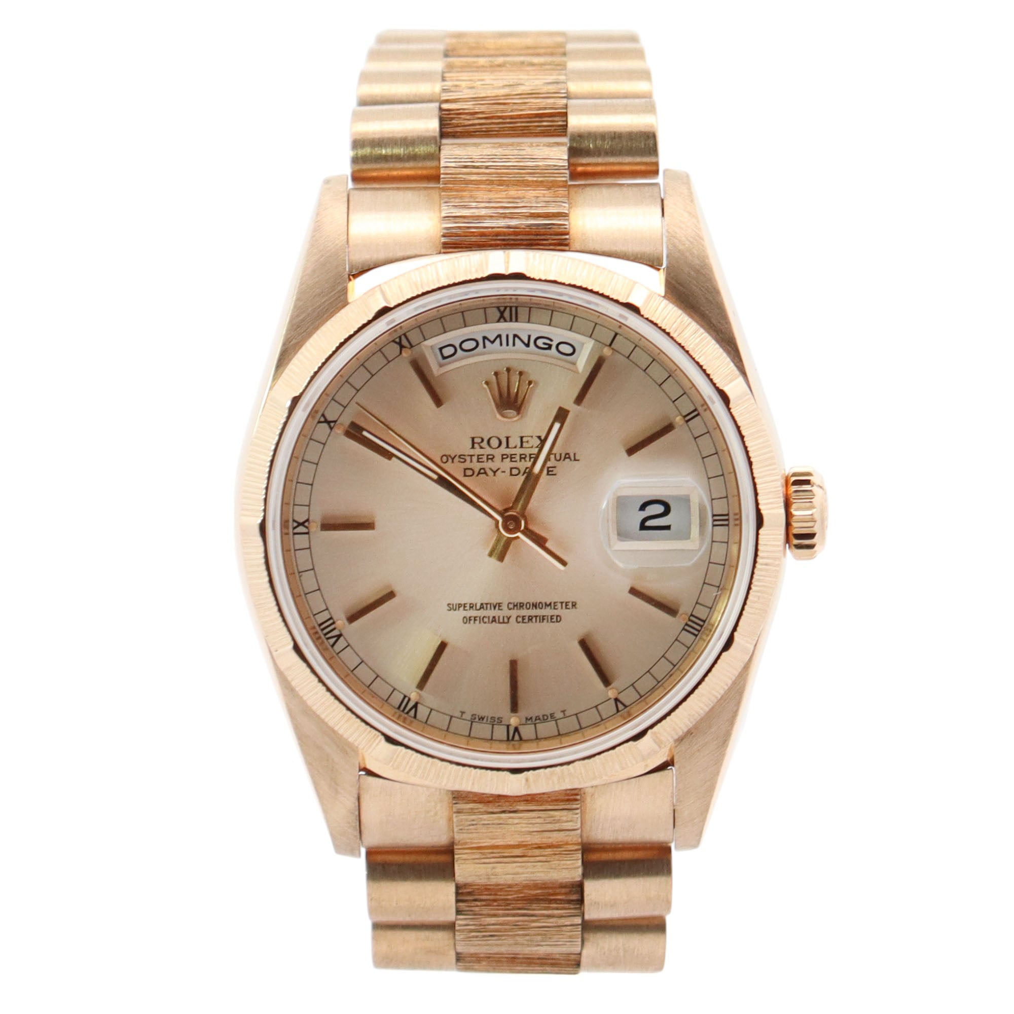 Rolex Day-Date 36mm Silver Dial Watch Ref# 18248 – Happy Jewelers