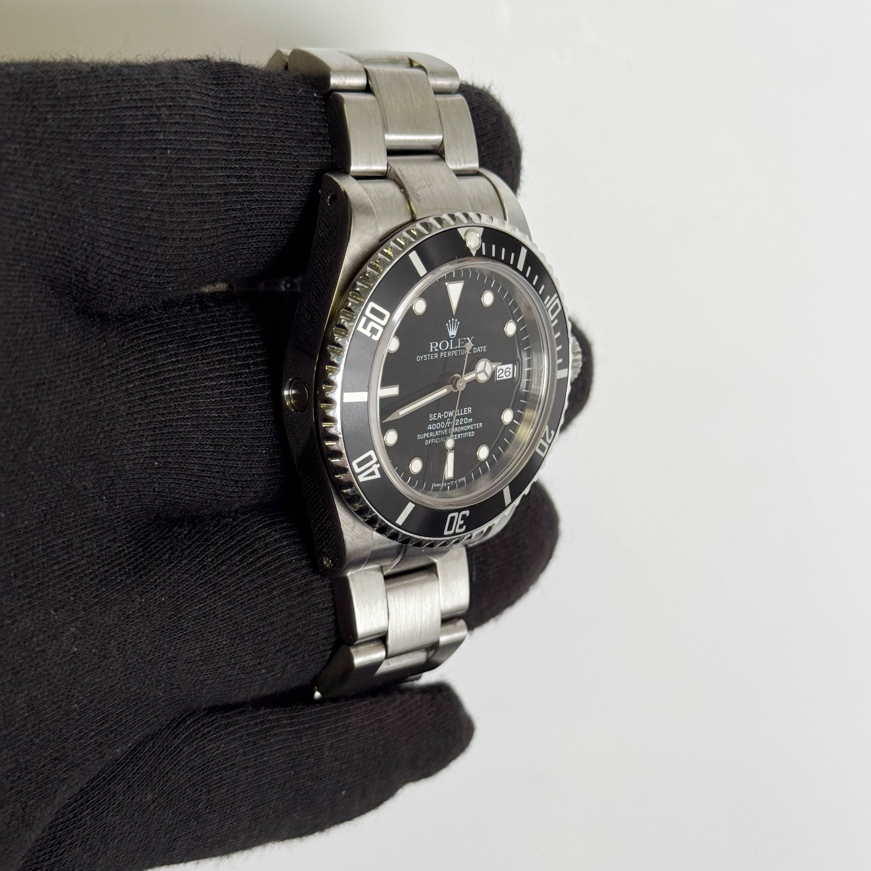 Rolex Sea-Dweller 40mm Black Dial Watch Ref# 16600