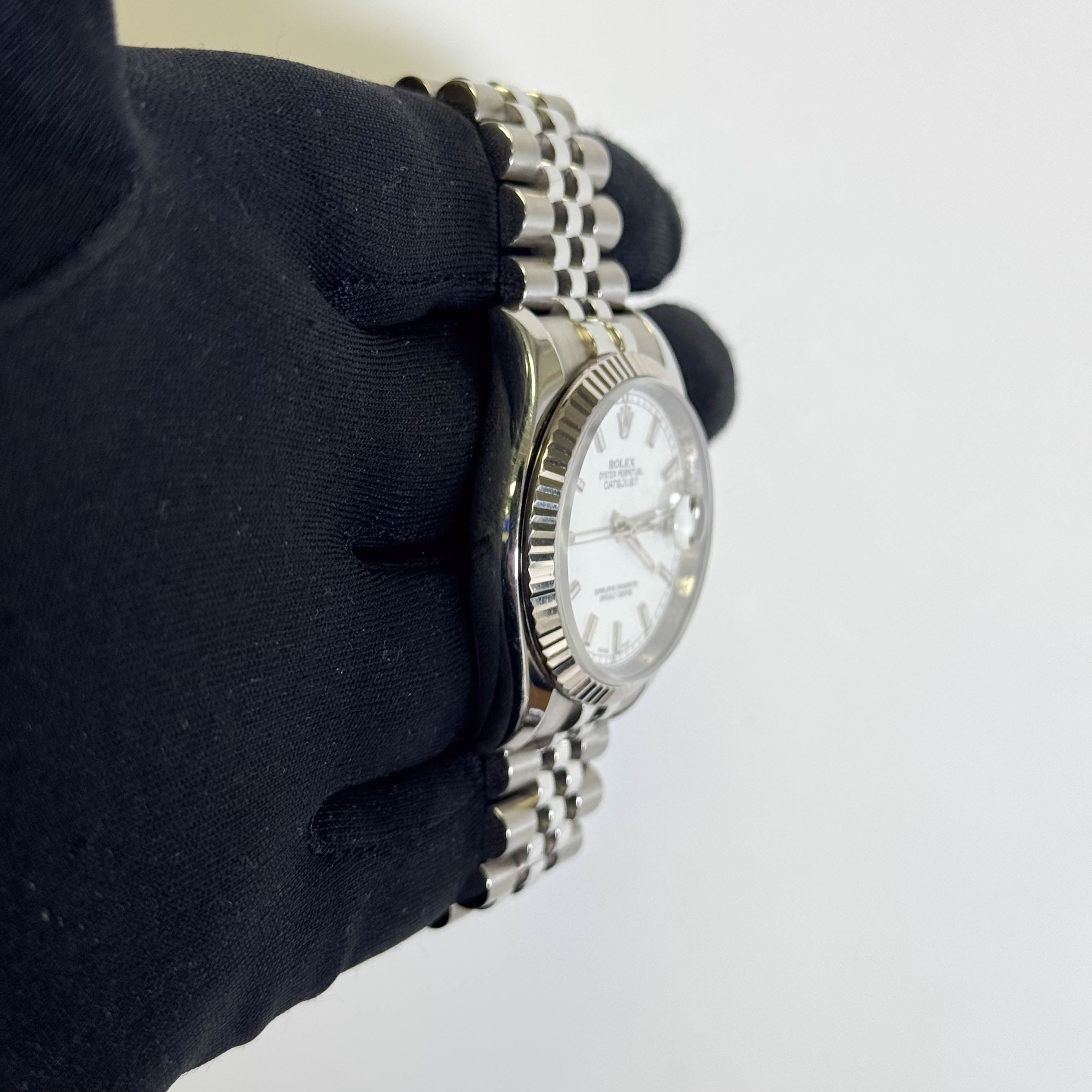 Rolex Datejust 36mm White Dial Ref# 116234 - Happy Jewelers Fine Jewelry Lifetime Warranty