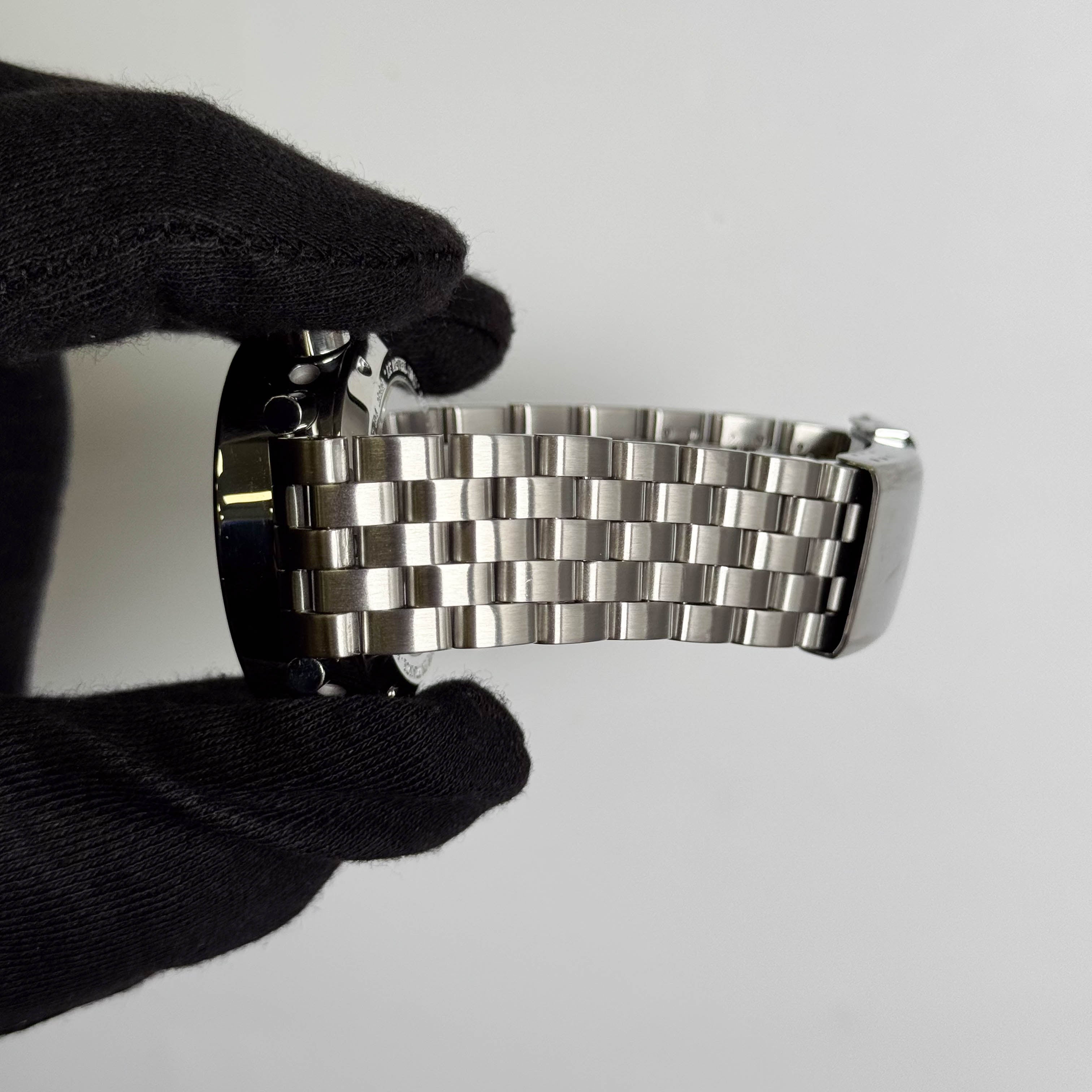 Alain Silberstein Le Revei 36mm Black Dial Watch Ref# 401-305
