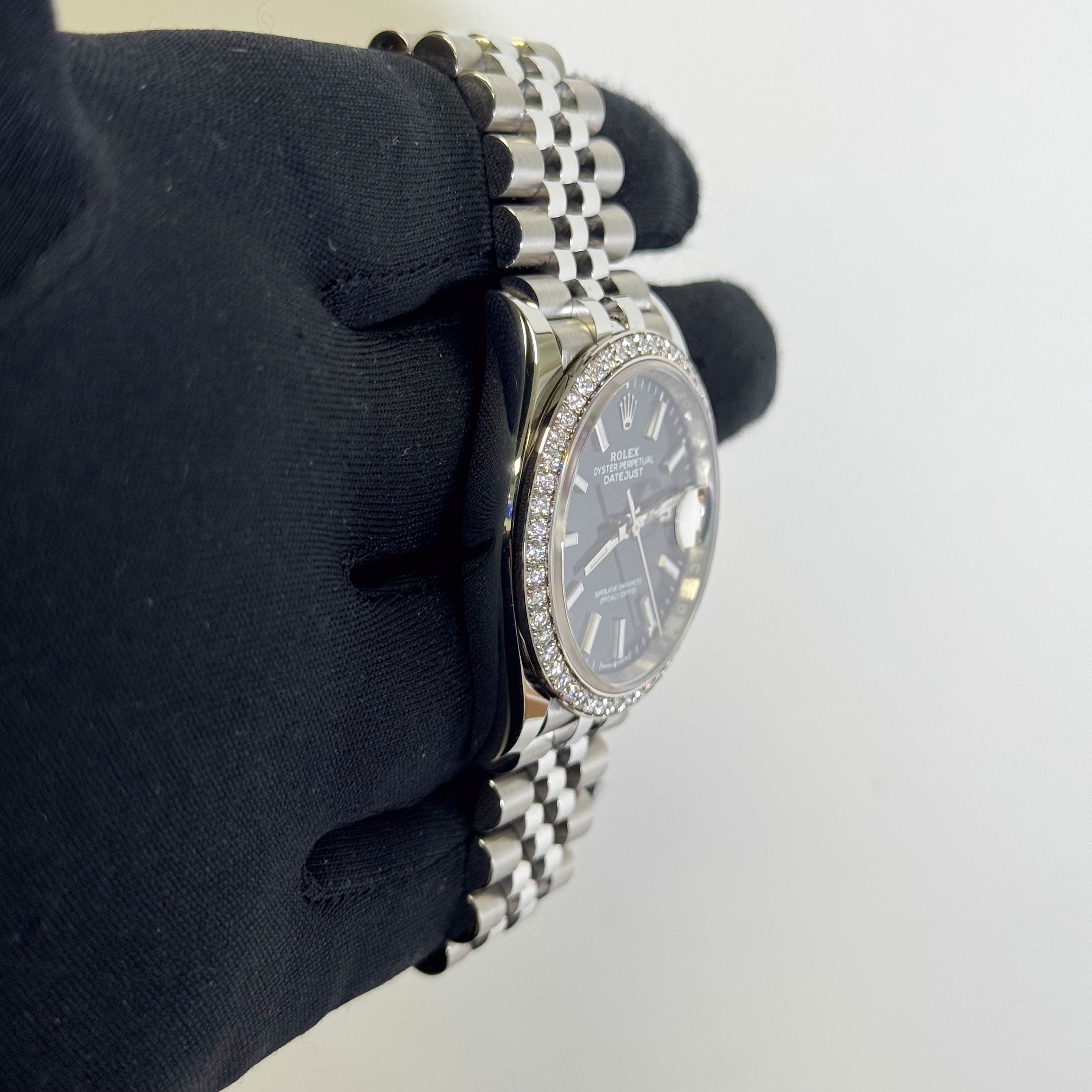 Rolex Datejust 36mm Blue Dial Watch Ref# 126284RBR - Happy Jewelers Fine Jewelry Lifetime Warranty
