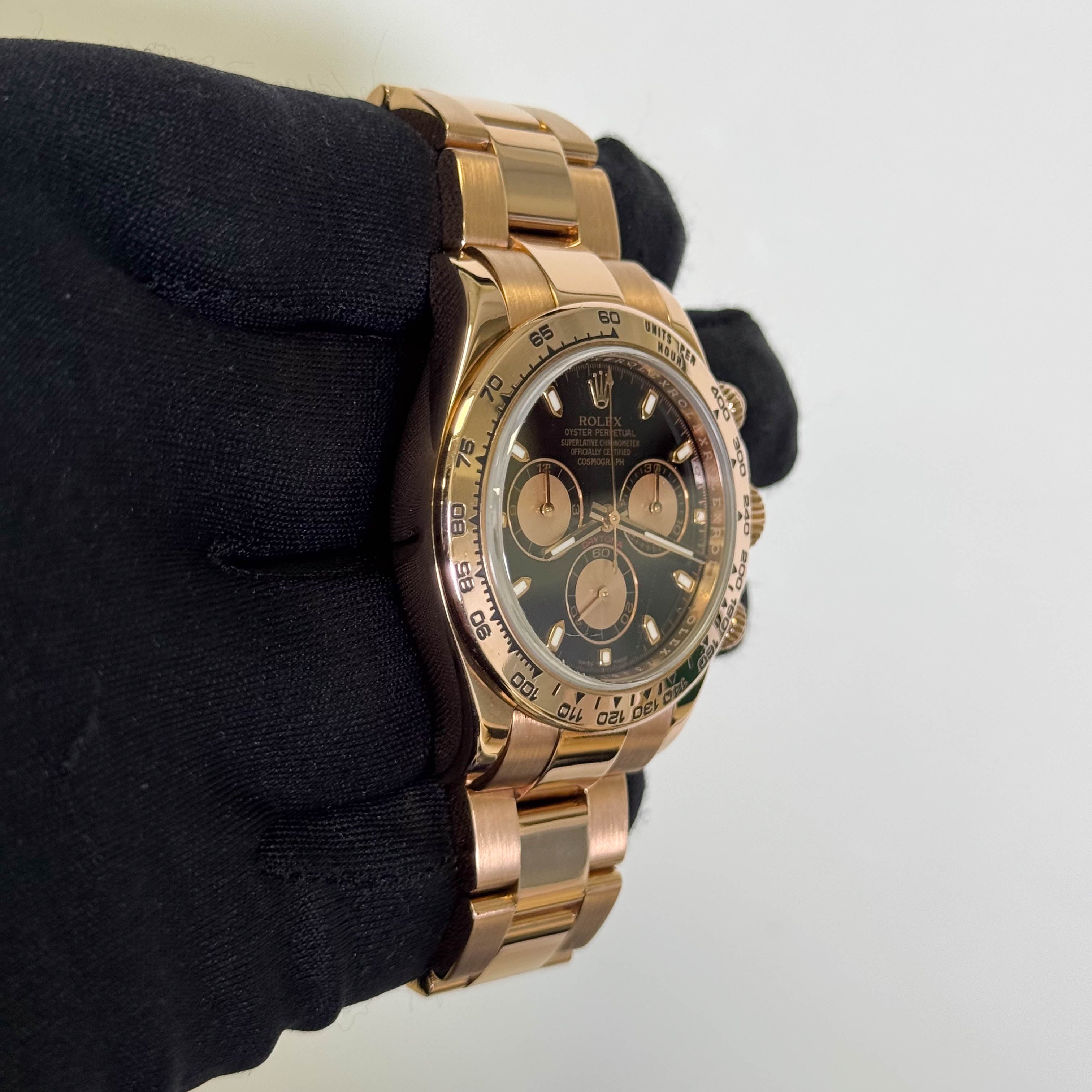 Rolex Daytona 40mm Black Dial Watch Ref# 116505