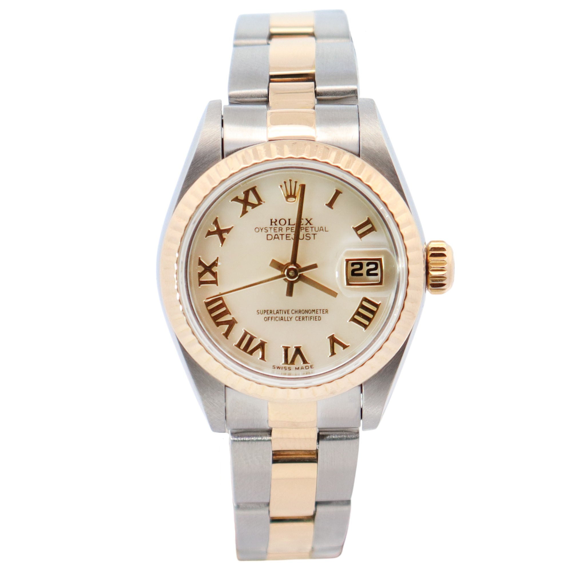 Rolex Datejust 26mm MOP Dial Watch Ref# 79173 - Happy Jewelers Fine Jewelry Lifetime Warranty