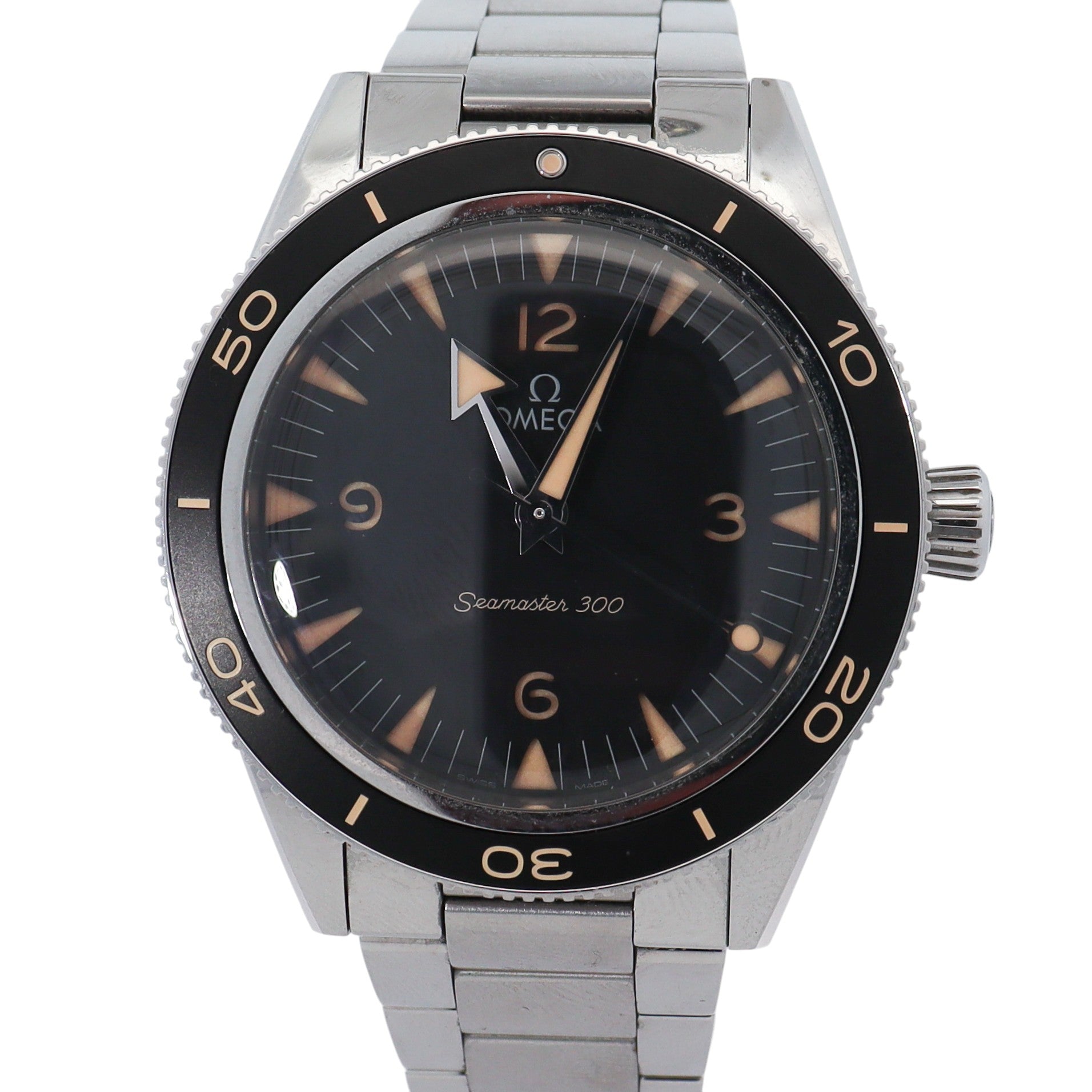 Omega Seamaster 41mm Black Dial Ref# 234.30.41.21.01.001 - Happy Jewelers Fine Jewelry Lifetime Warranty