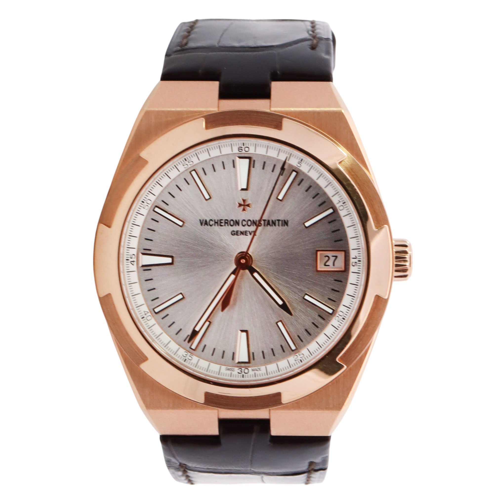 Vacheron Constantin 41mm Silver Dial Watch Ref# 4500V/000R-B127 - Happy Jewelers Fine Jewelry Lifetime Warranty