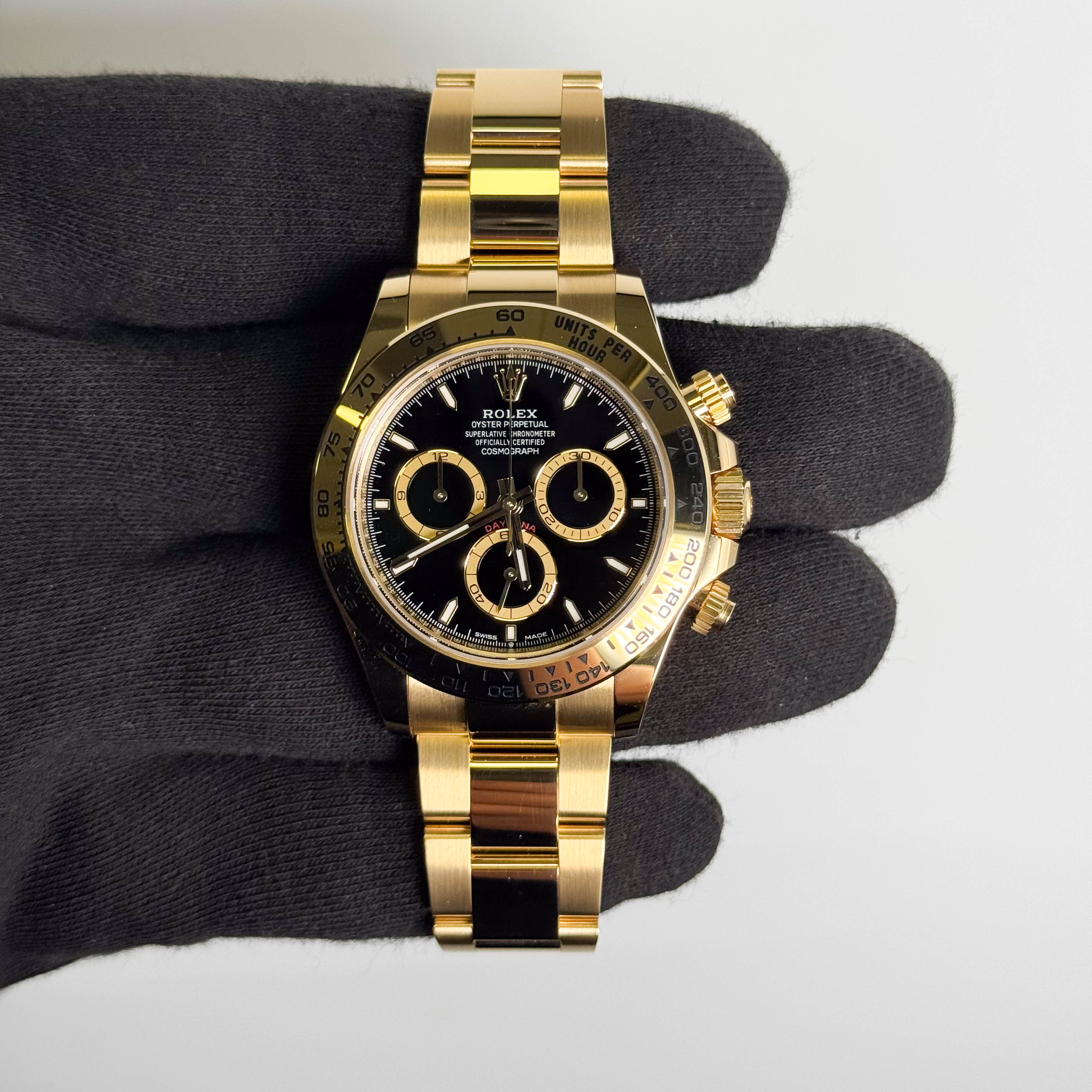 Rolex Daytona 40mm Black Dial Watch Ref# 126508