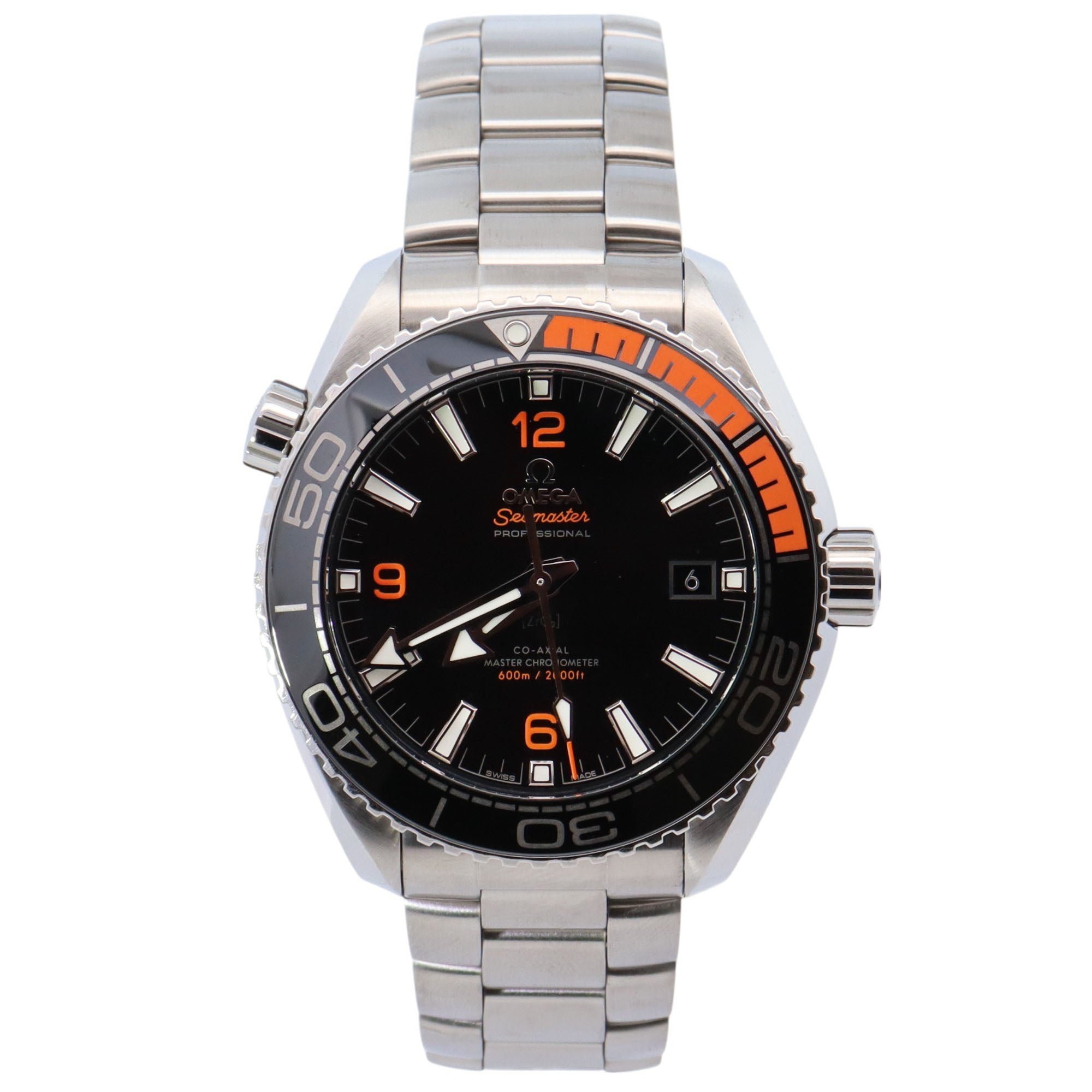 Omega Seamaster 43.5mm Black Dial Watch Ref# 215.30.44.21.01.002 - Happy Jewelers Fine Jewelry Lifetime Warranty