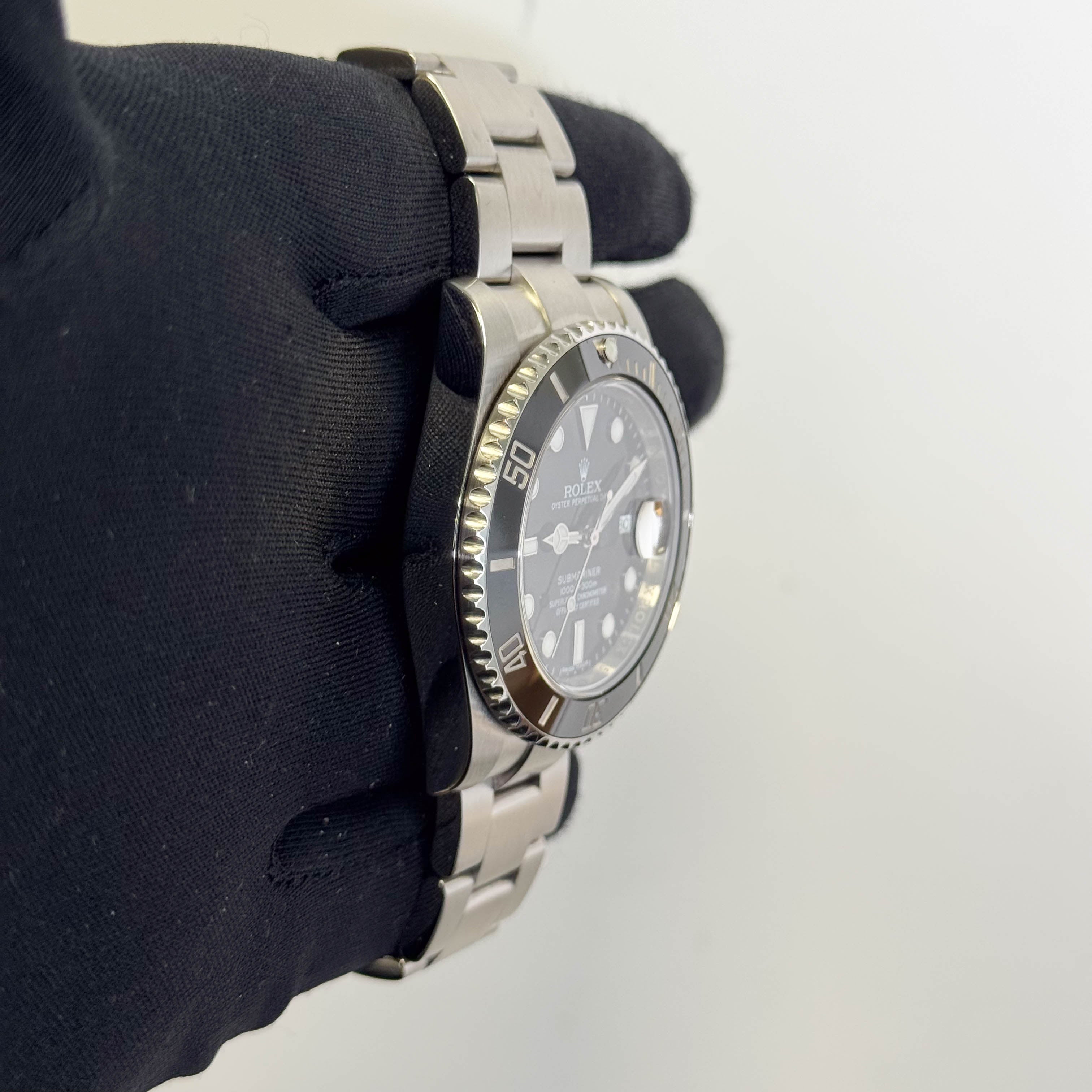 Rolex Submariner 40mm Black Dot Dial Watch Ref# 116610LN - Happy Jewelers Fine Jewelry Lifetime Warranty