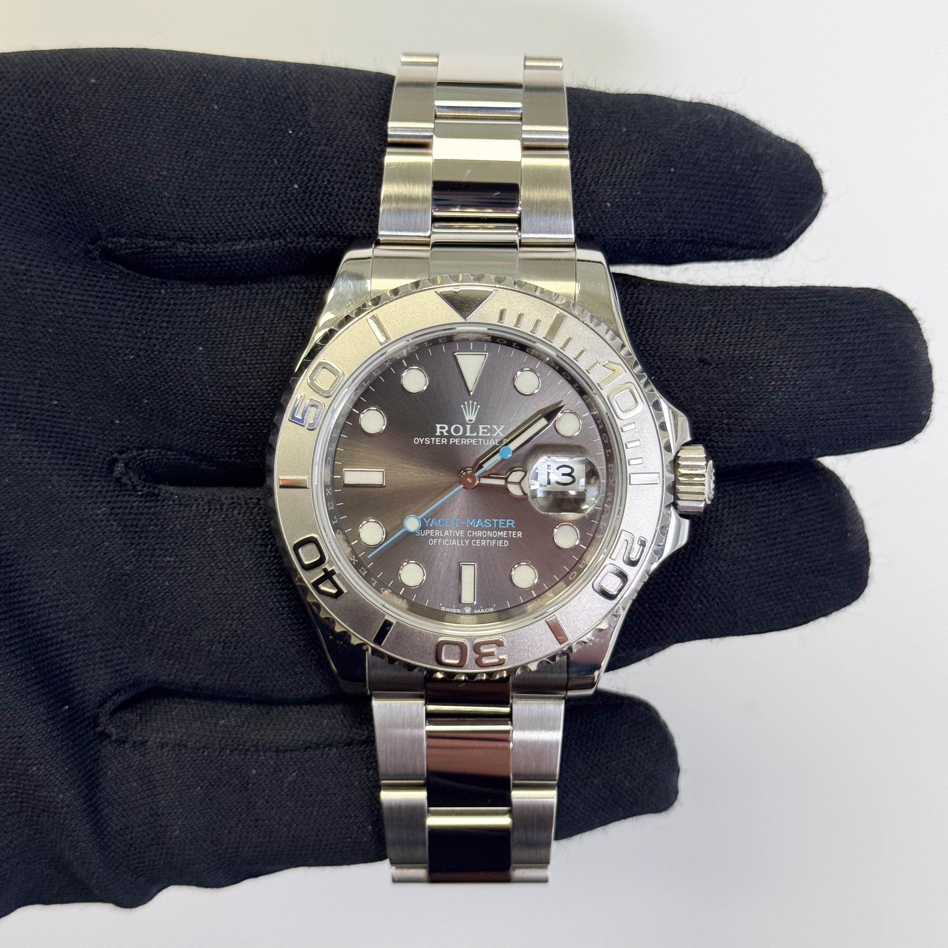 Rolex Yacht-Master 40mm Rhodium Dial Watch Ref# 126622 - Happy Jewelers Fine Jewelry Lifetime Warranty