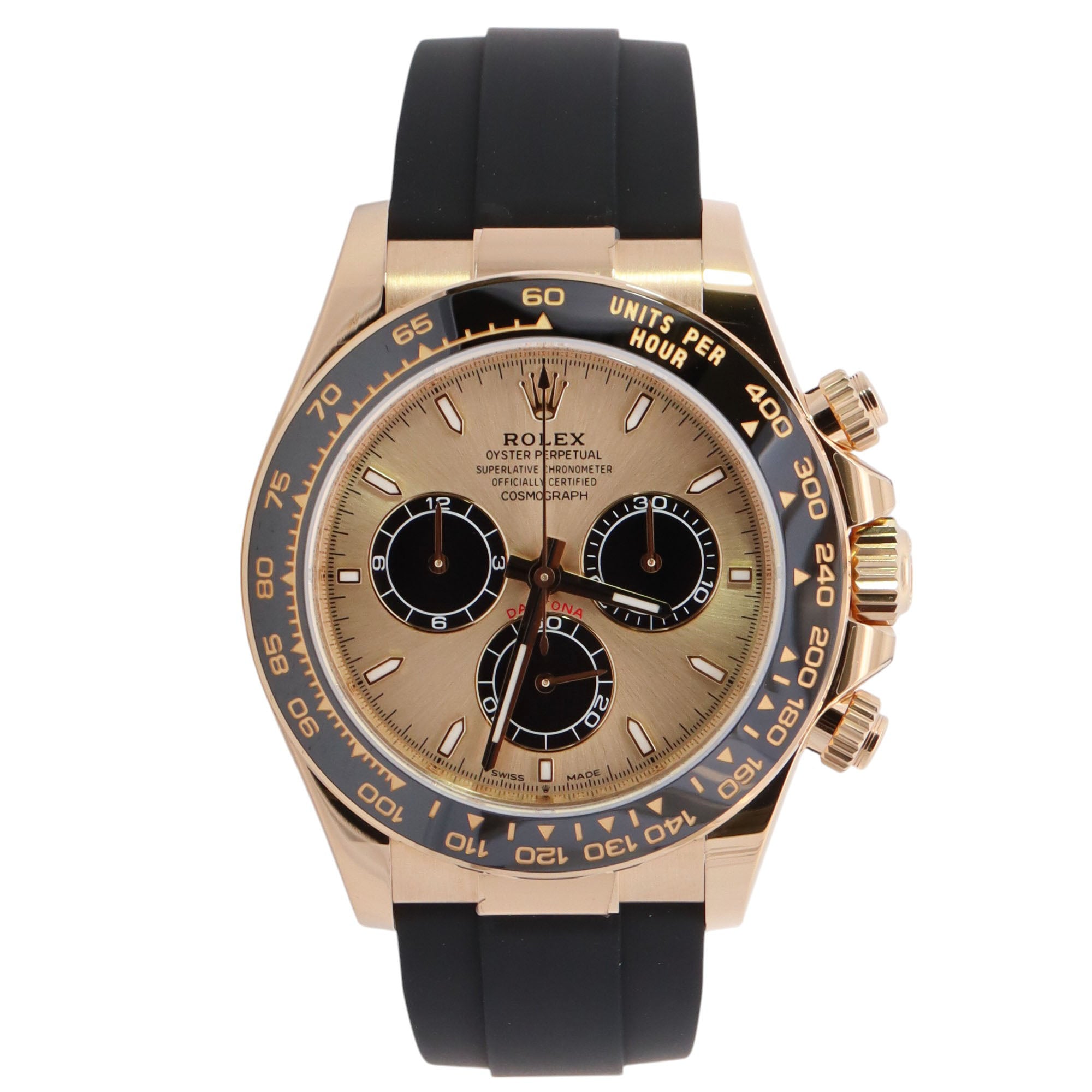 Rolex Daytona 40mm Champagne Dial Watch Ref# 126518LN - Happy Jewelers Fine Jewelry Lifetime Warranty