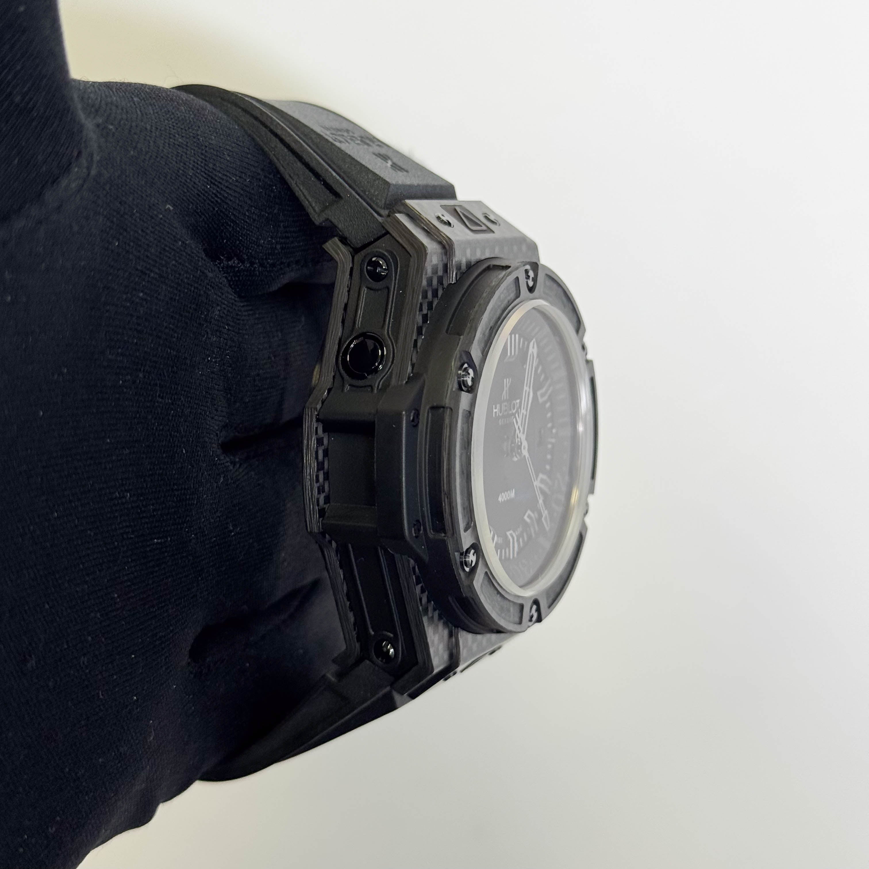 Hublot Big Bang 48mm Black Dial Watch Ref# 731.QX.1140.RX - Happy Jewelers Fine Jewelry Lifetime Warranty