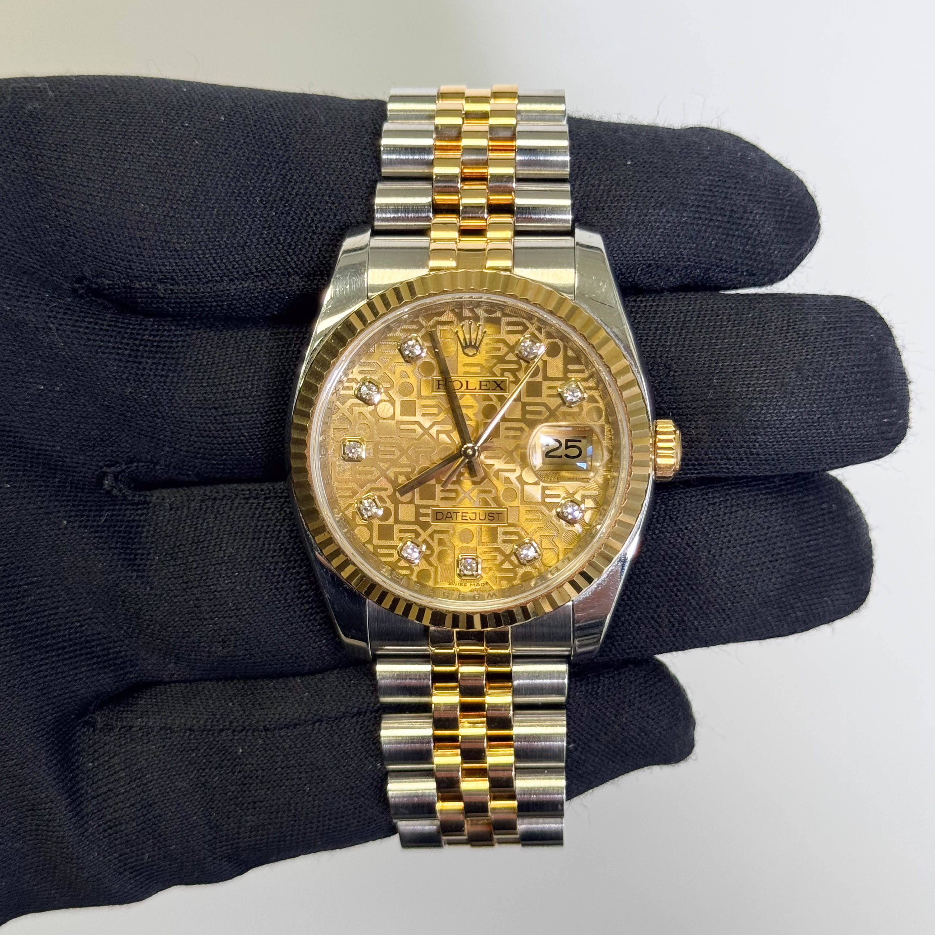 Rolex Datejust 36mm Champagne Dial Watch Ref# 116233 - Happy Jewelers Fine Jewelry Lifetime Warranty