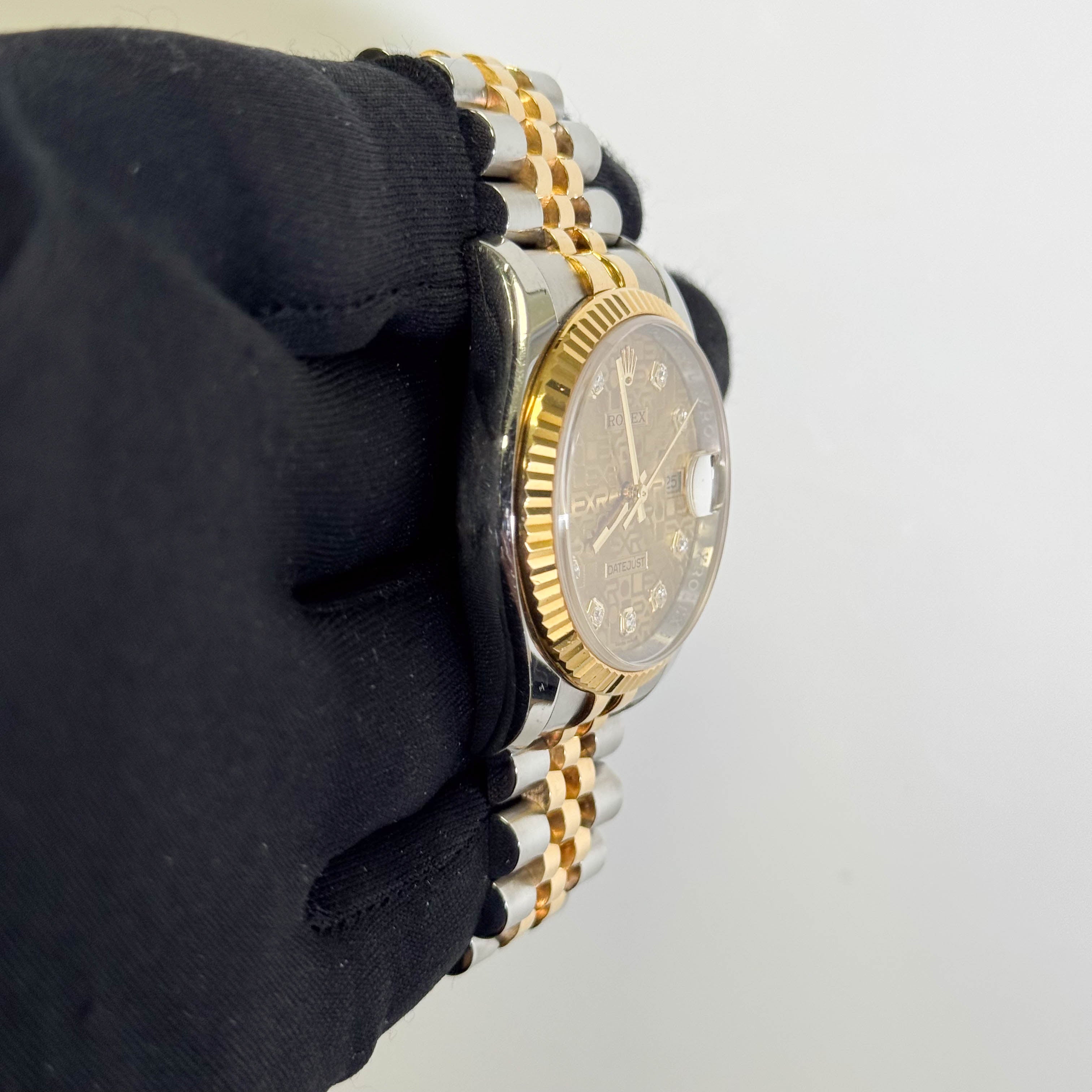 Rolex Datejust 36mm Champagne Dial Watch Ref# 116233 - Happy Jewelers Fine Jewelry Lifetime Warranty