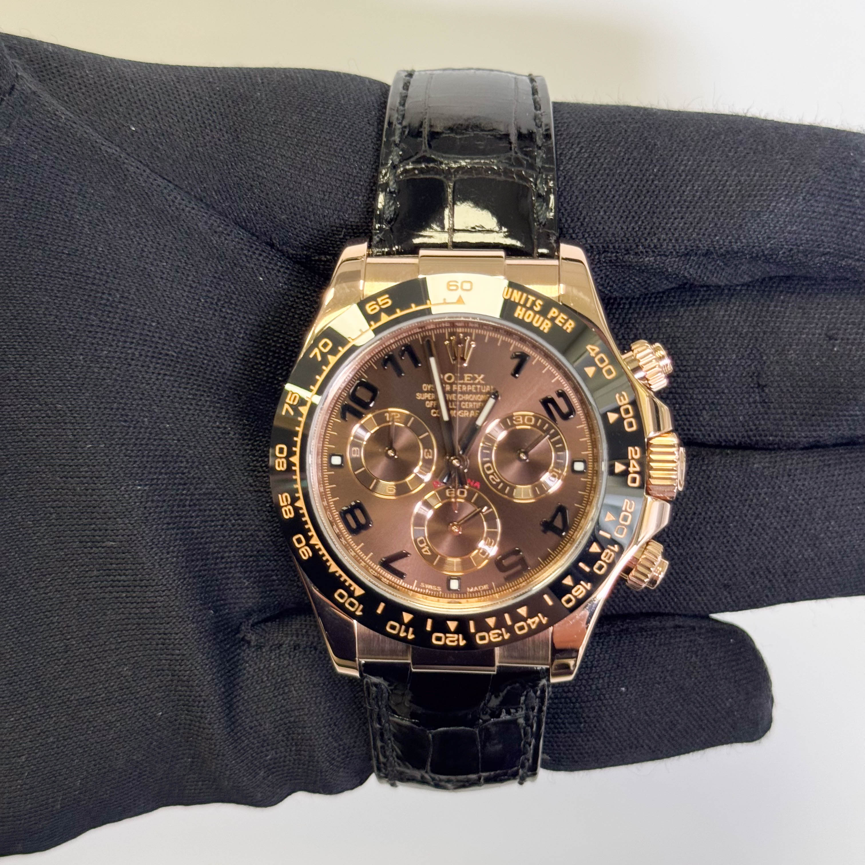 Rolex Daytona 40mm Chocolate Dial Watch Ref# 116515LN - Happy Jewelers Fine Jewelry Lifetime Warranty