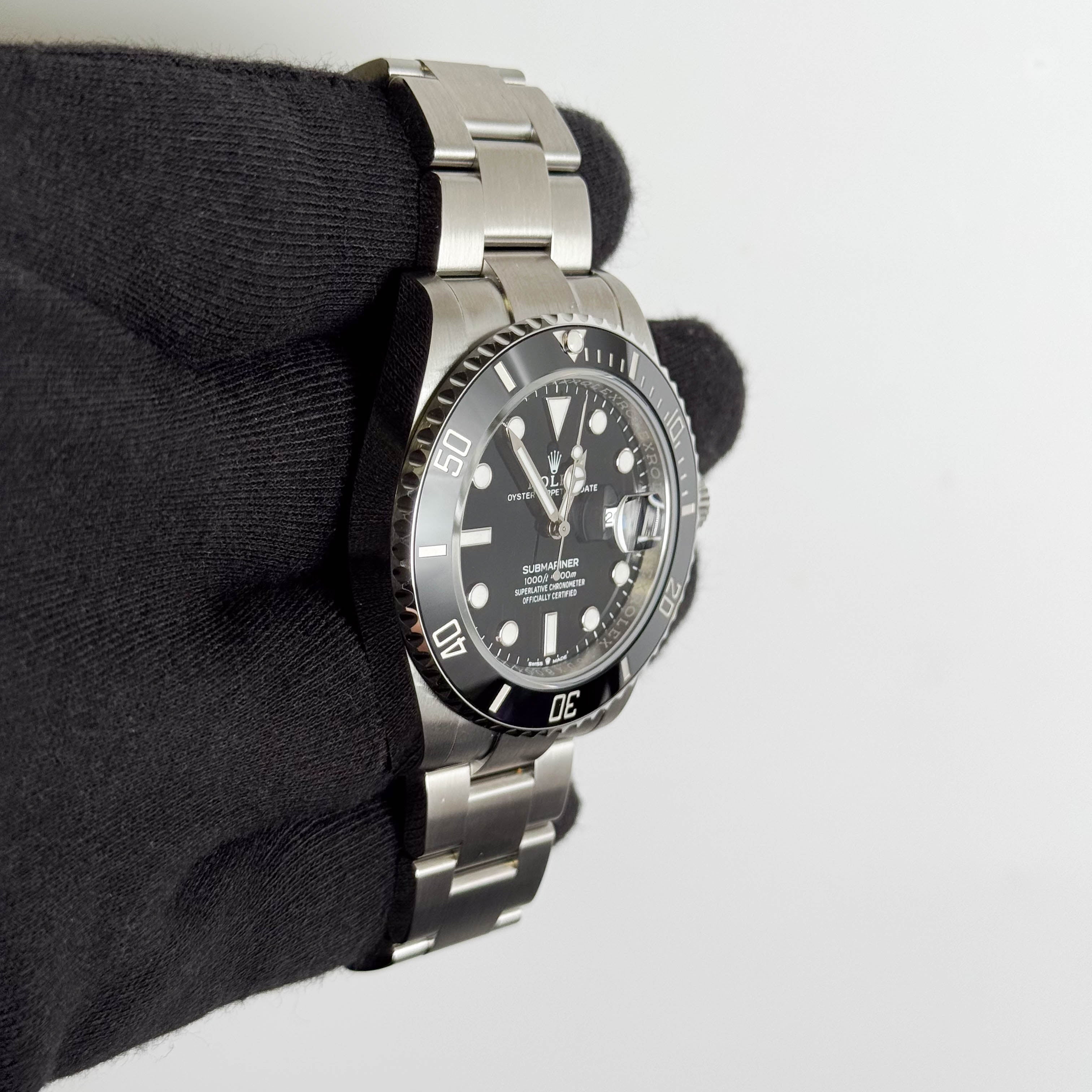 Rolex Submariner 41mm Black Dial Watch Ref# 126610LN