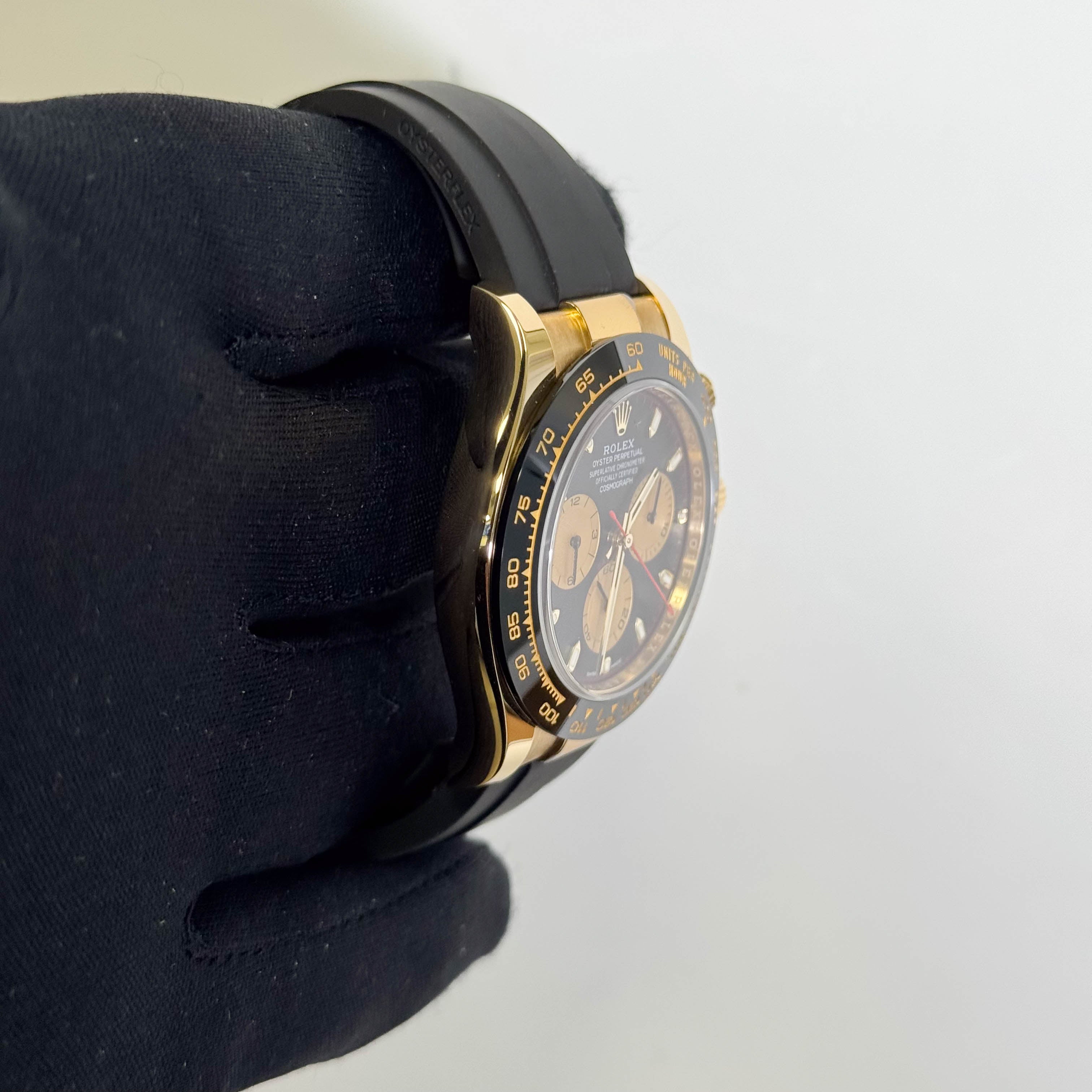 Rolex Daytona 40mm Black Dial Watch Ref# 116518LN - Happy Jewelers Fine Jewelry Lifetime Warranty