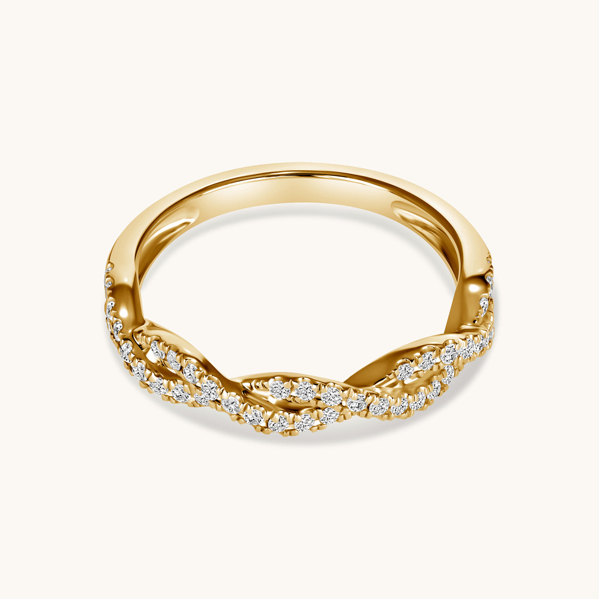 Infinity Diamond Half Way Band