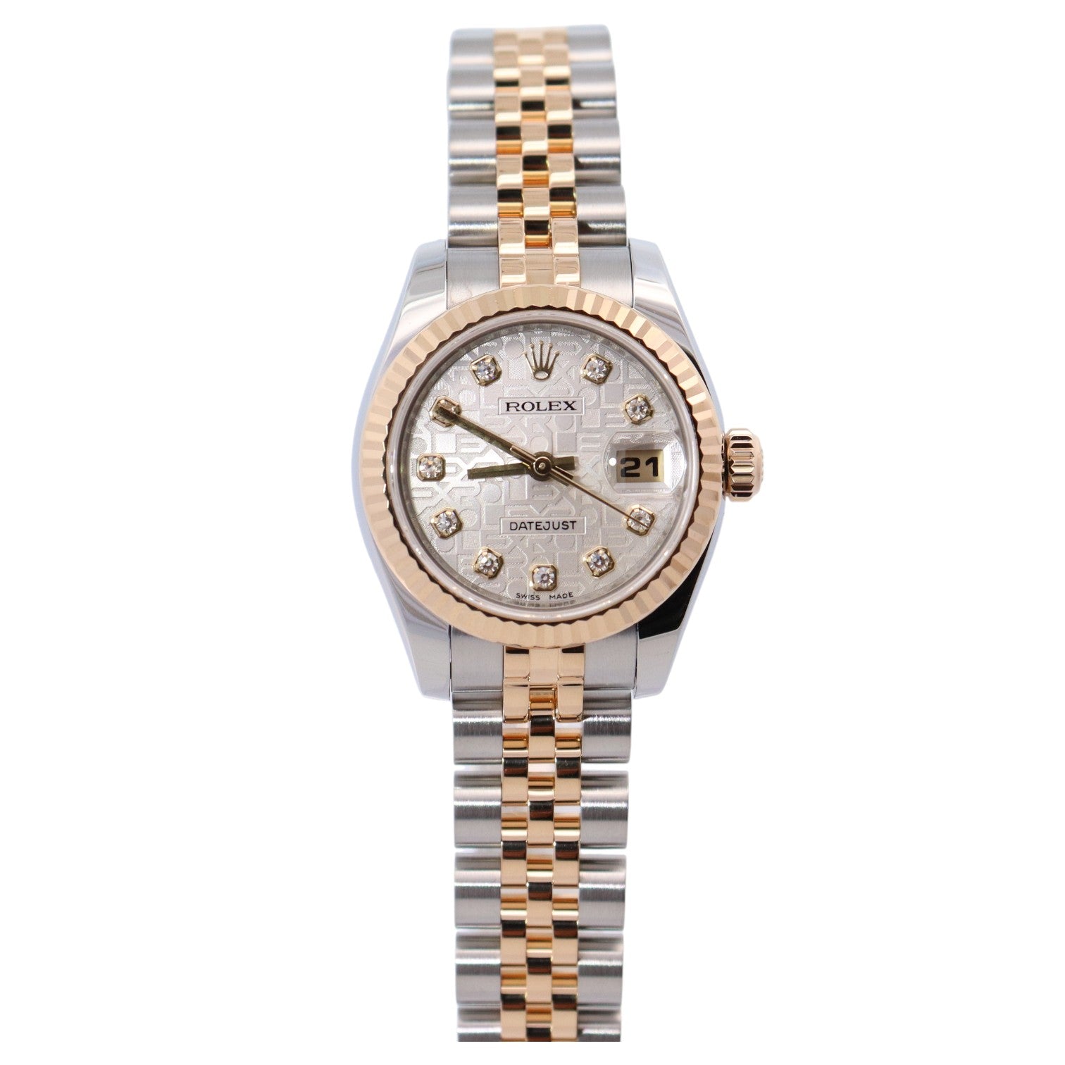Rolex Datejust 26mm White Dial Watch Ref# 179173 - Happy Jewelers Fine Jewelry Lifetime Warranty