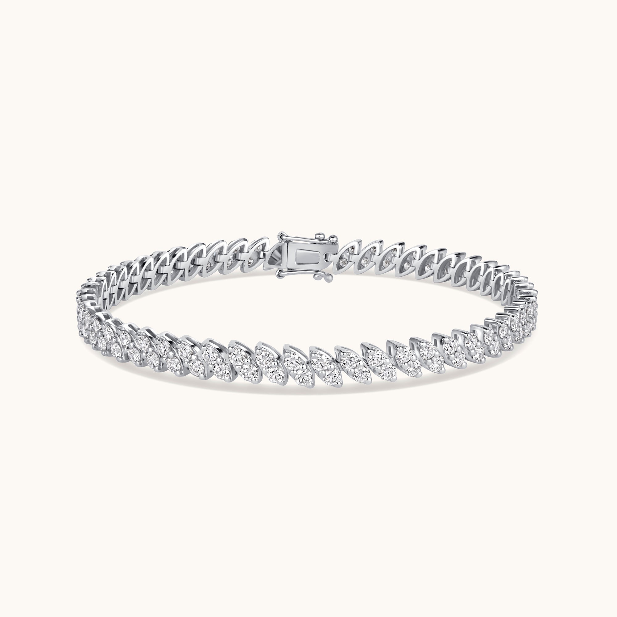 Marquise Illusion Tennis Bracelet - Happy Jewelers Fine Jewelry Lifetime Warranty