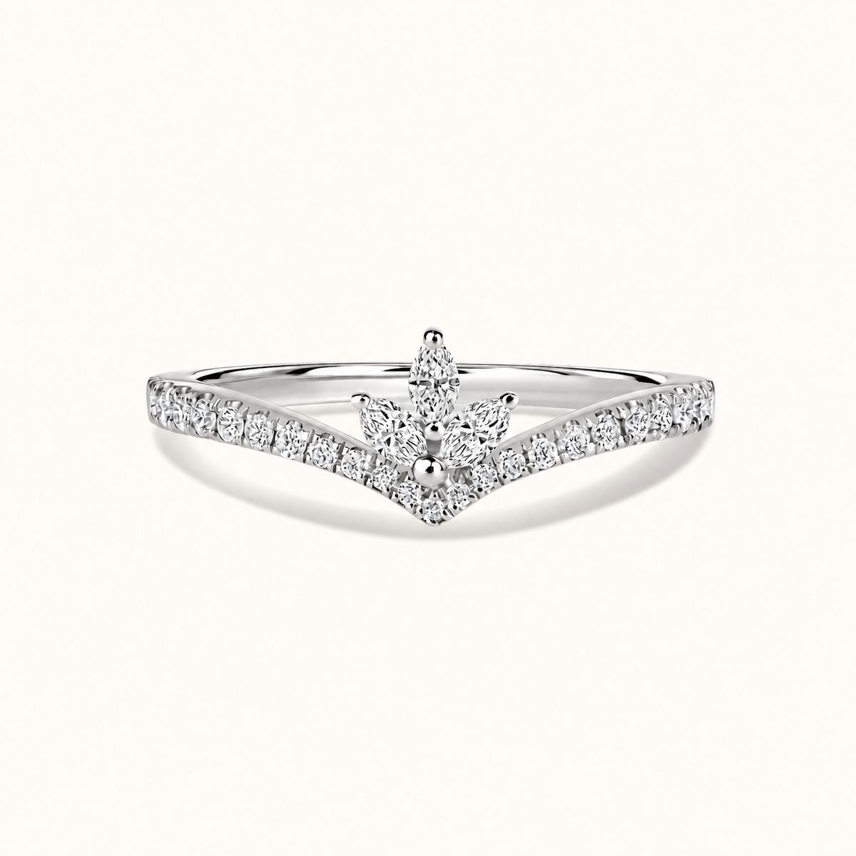Marquise Trio Diamond Ring