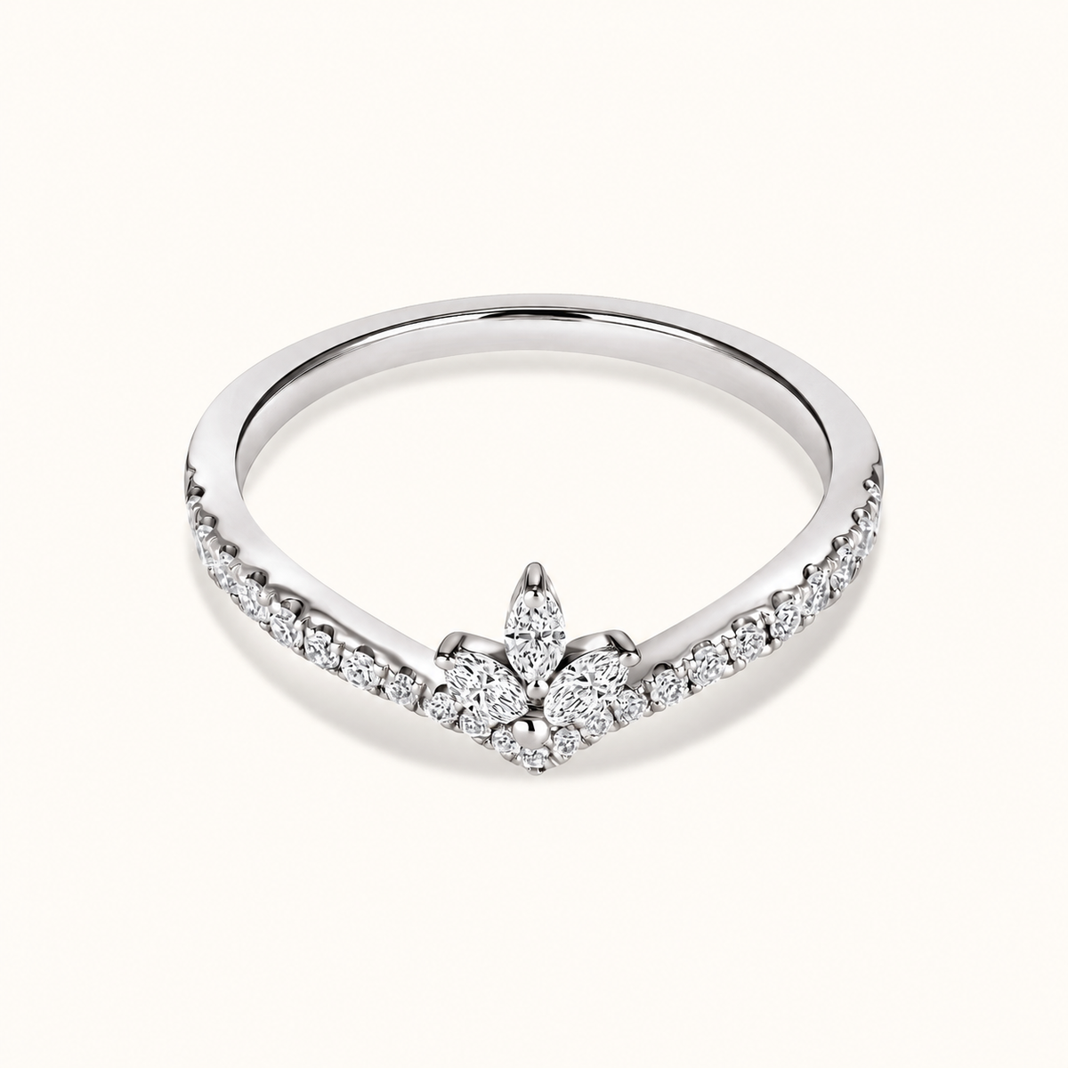Marquise Trio Diamond Ring