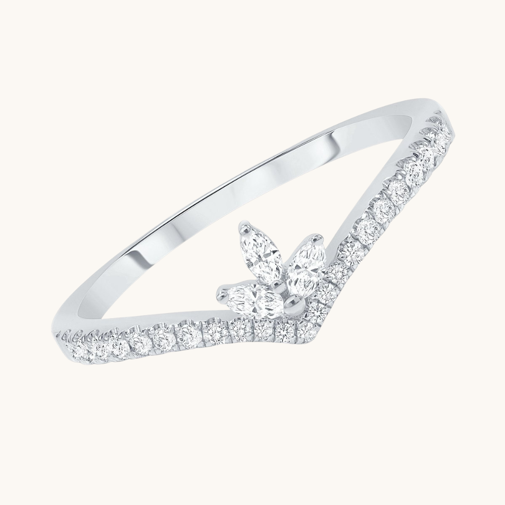 Marquise Trio Diamond Ring - Happy Jewelers Fine Jewelry Lifetime Warranty