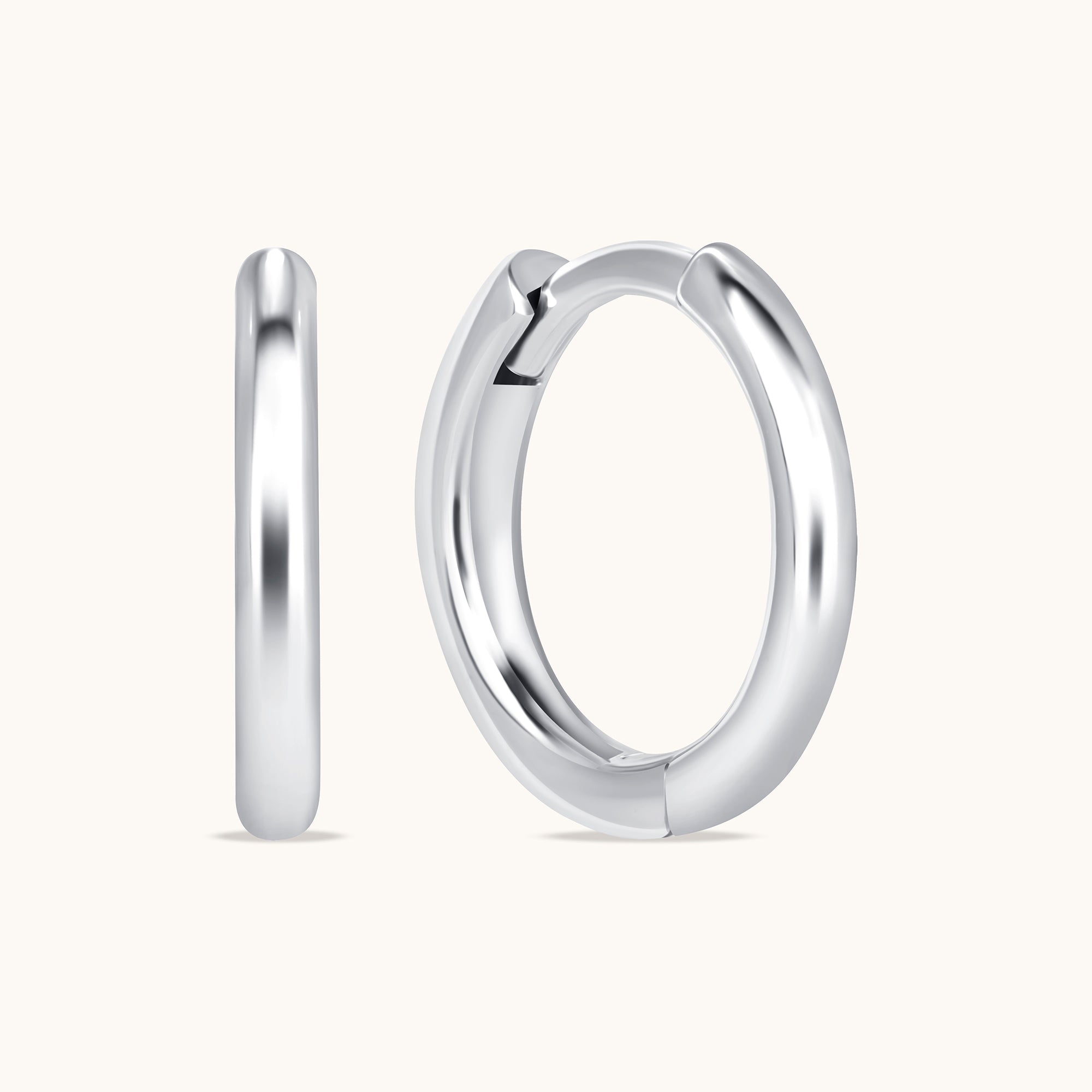 Mini Gold Hoops - Happy Jewelers Fine Jewelry Lifetime Warranty