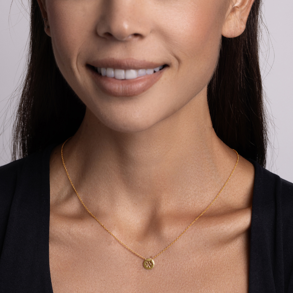 Mini Paw Necklace - Happy Jewelers Fine Jewelry Lifetime Warranty