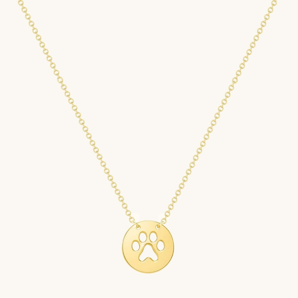 Mini Paw Necklace - Happy Jewelers Fine Jewelry Lifetime Warranty