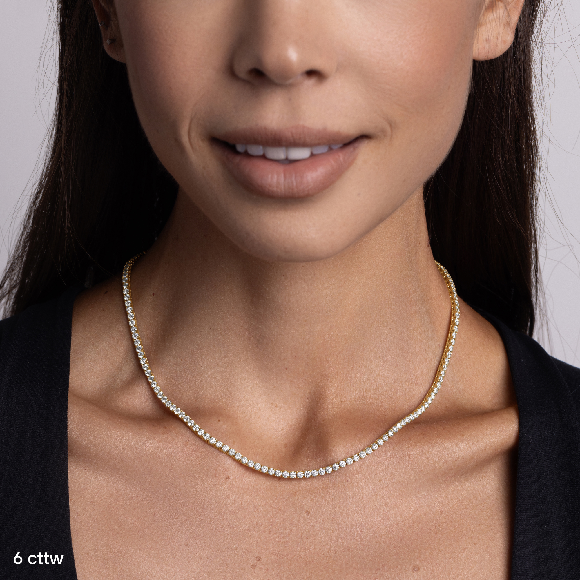 Lab Grown Diamond Tennis Necklace - Happy Jewelers Fine Jewelry Lifetime Warranty