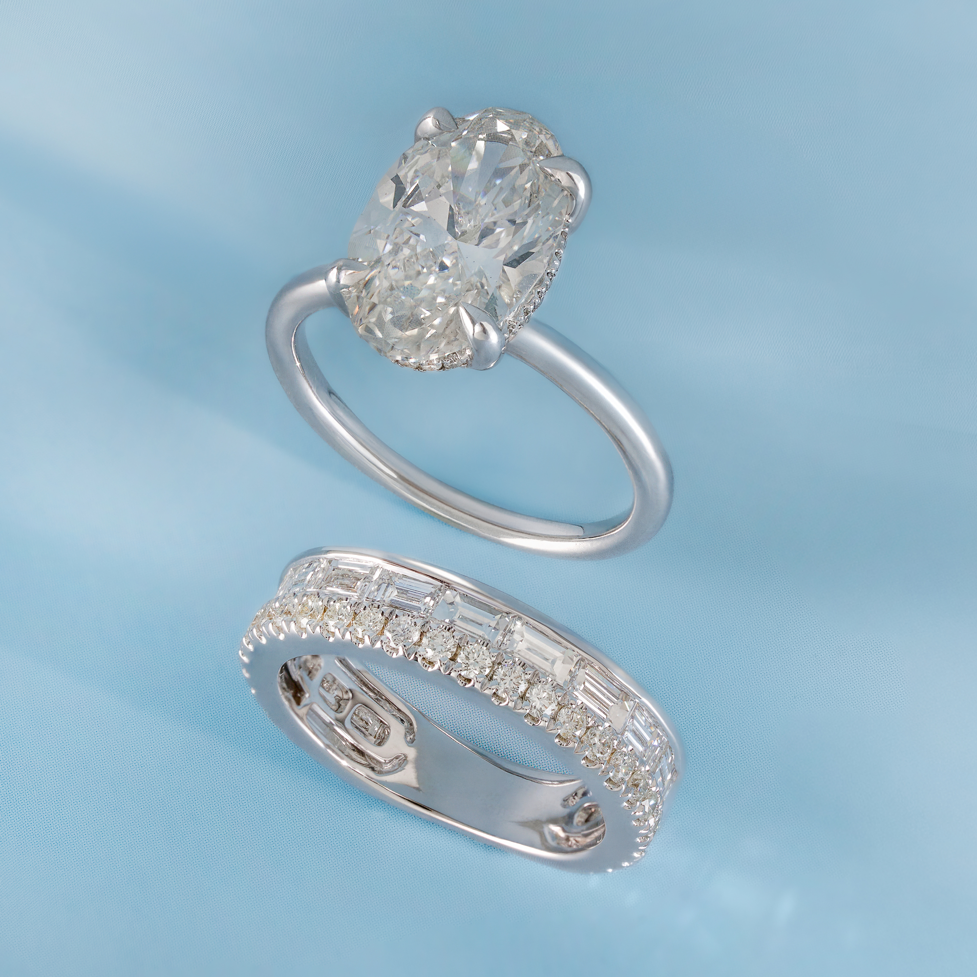 Multi-Row Diamond Band - Happy Jewelers Fine Jewelry Lifetime Warranty