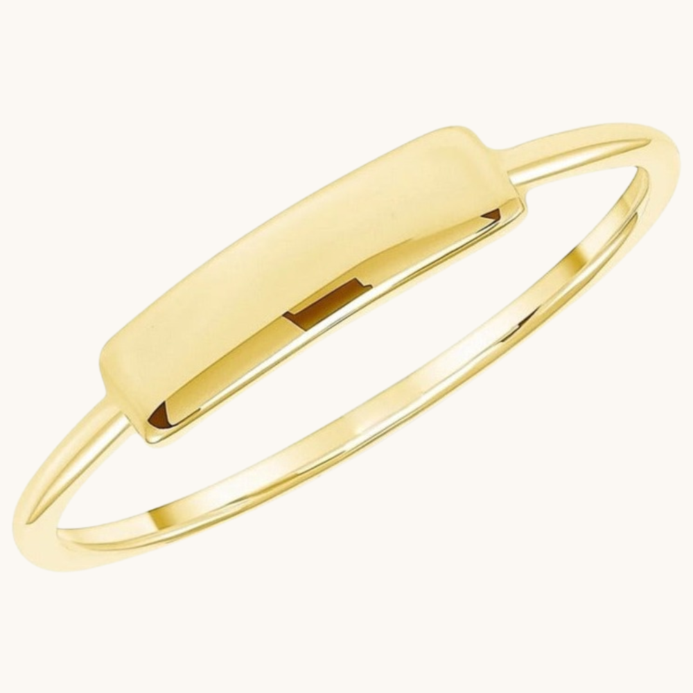 Personalized ID Ring - Happy Jewelers Fine Jewelry Lifetime Warranty