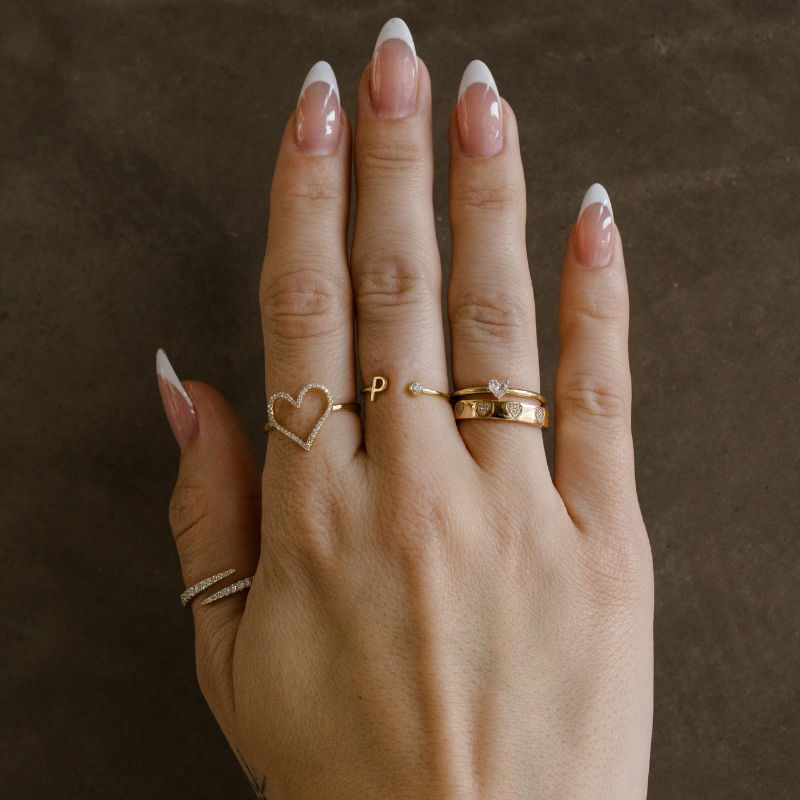 Open Heart Diamond Ring - Happy Jewelers Fine Jewelry Lifetime Warranty