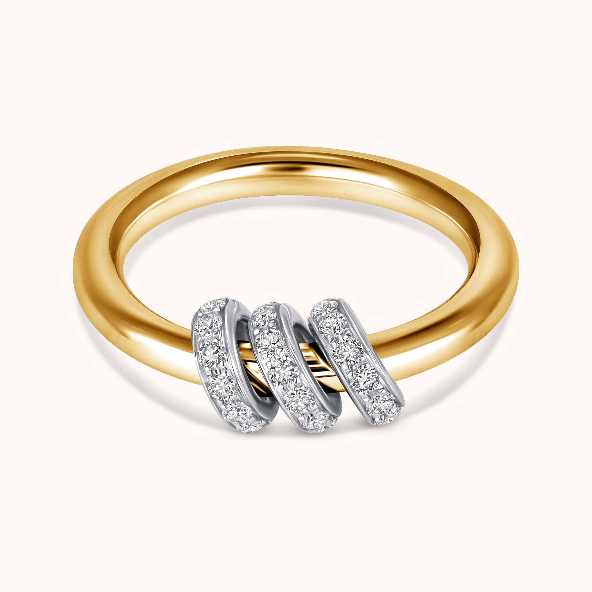 Trinity Diamond Band - Happy Jewelers Fine Jewelry Lifetime Warranty