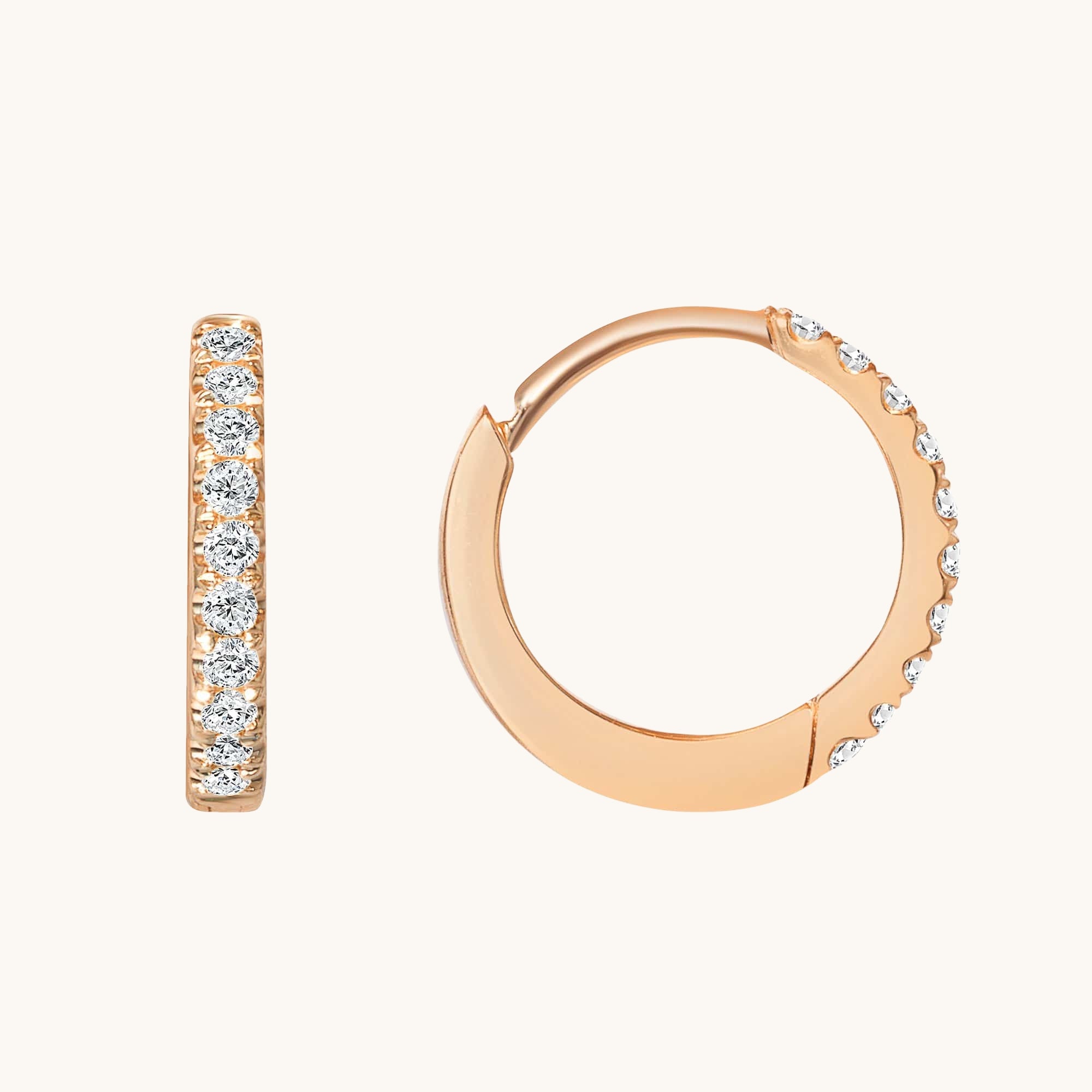 The Janelle Huggie Earrings