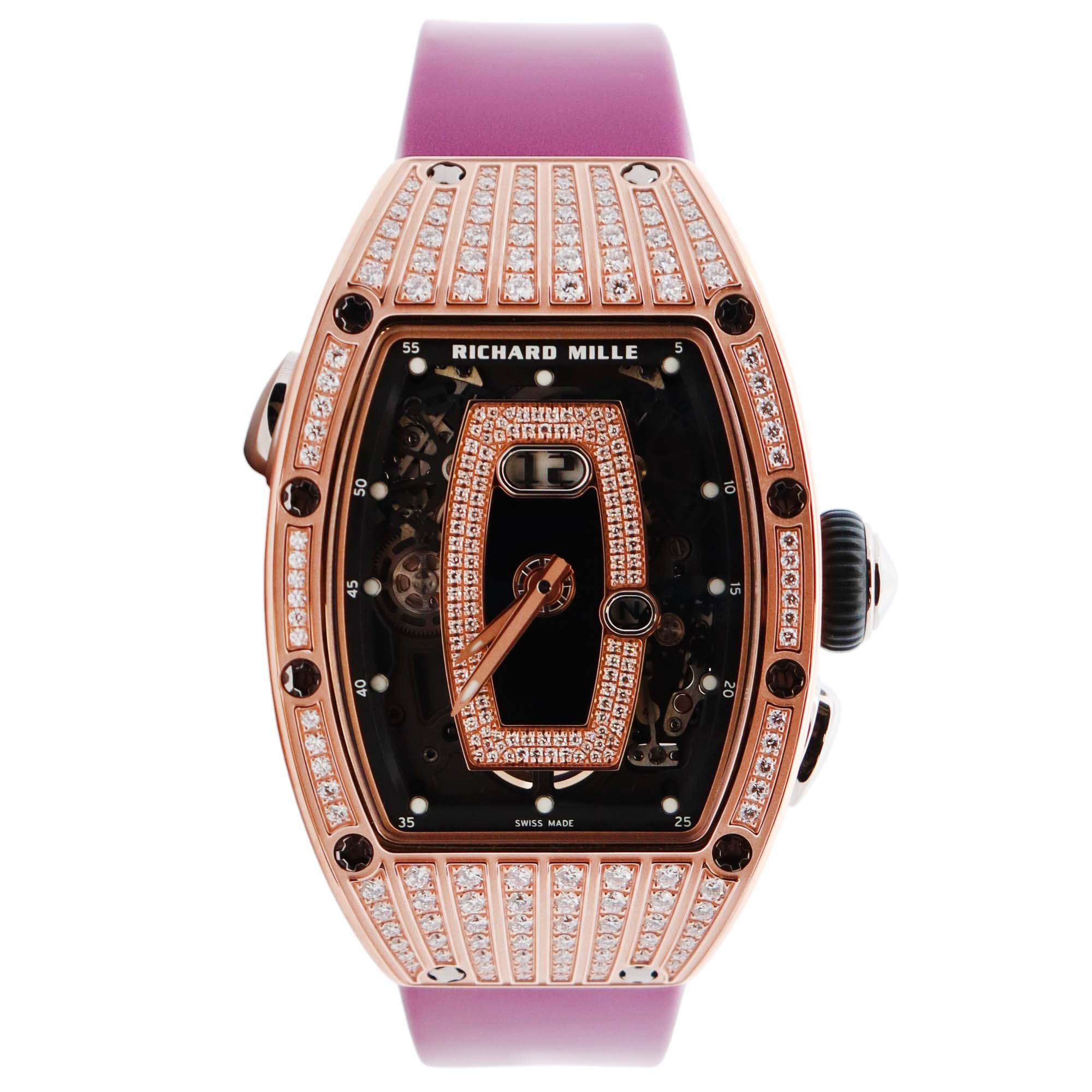 Richard Mille RM037 34mm Openwork Dial Watch Ref# RM037 - Happy Jewelers Fine Jewelry Lifetime Warranty