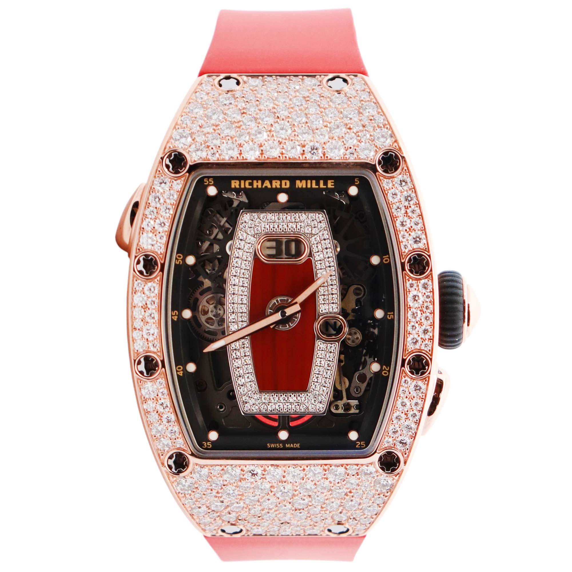 Richard Mille RM037 34mm Openwork Dial Watch Ref# RM037 - Happy Jewelers Fine Jewelry Lifetime Warranty