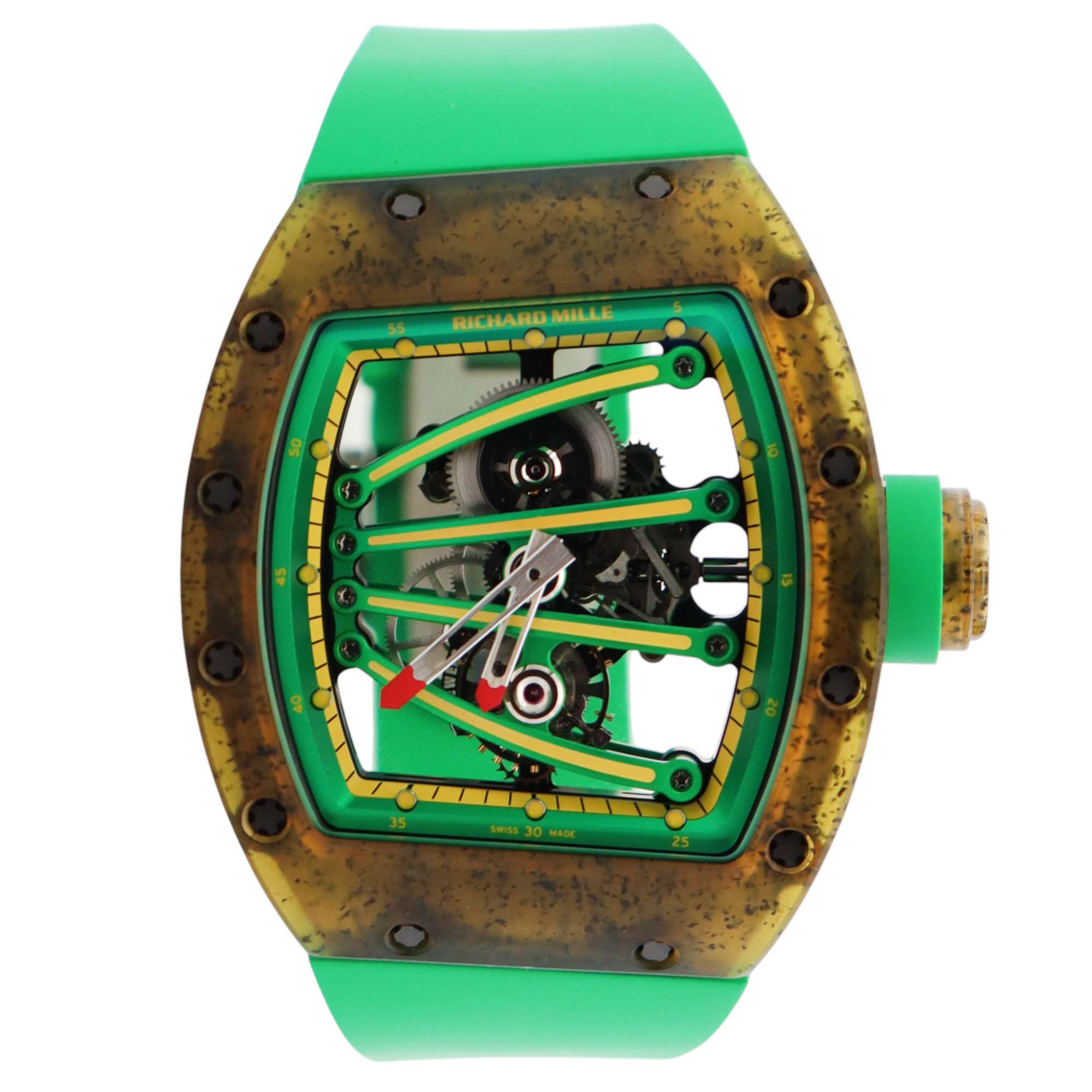 Richard Mille RM59-01 42.5mm Openwork Dial Watch Ref# RM59-01 - Happy Jewelers Fine Jewelry Lifetime Warranty