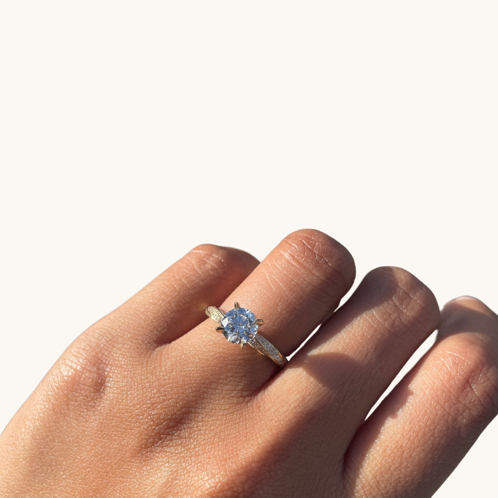 1.20 Round Lab Diamond Engagement Ring - Happy Jewelers Fine Jewelry Lifetime Warranty