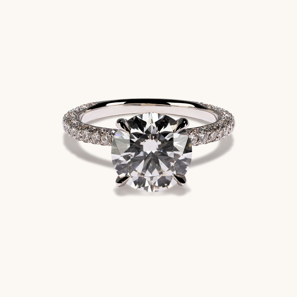 2.72 Round Lab Diamond Engagement Ring - Happy Jewelers Fine Jewelry Lifetime Warranty
