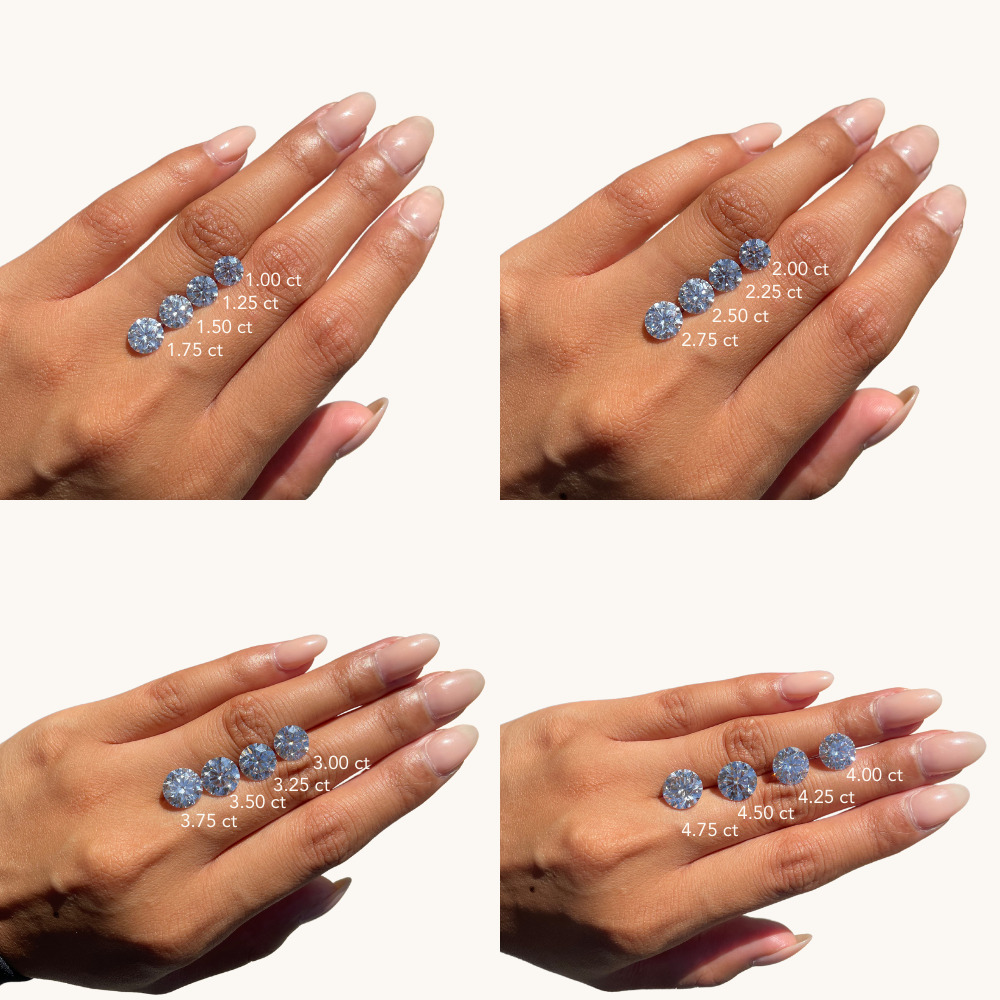 Round Lab Diamond Engagement Ring with Signature Setting - Happy Jewelers Fine Jewelry Lifetime Warranty