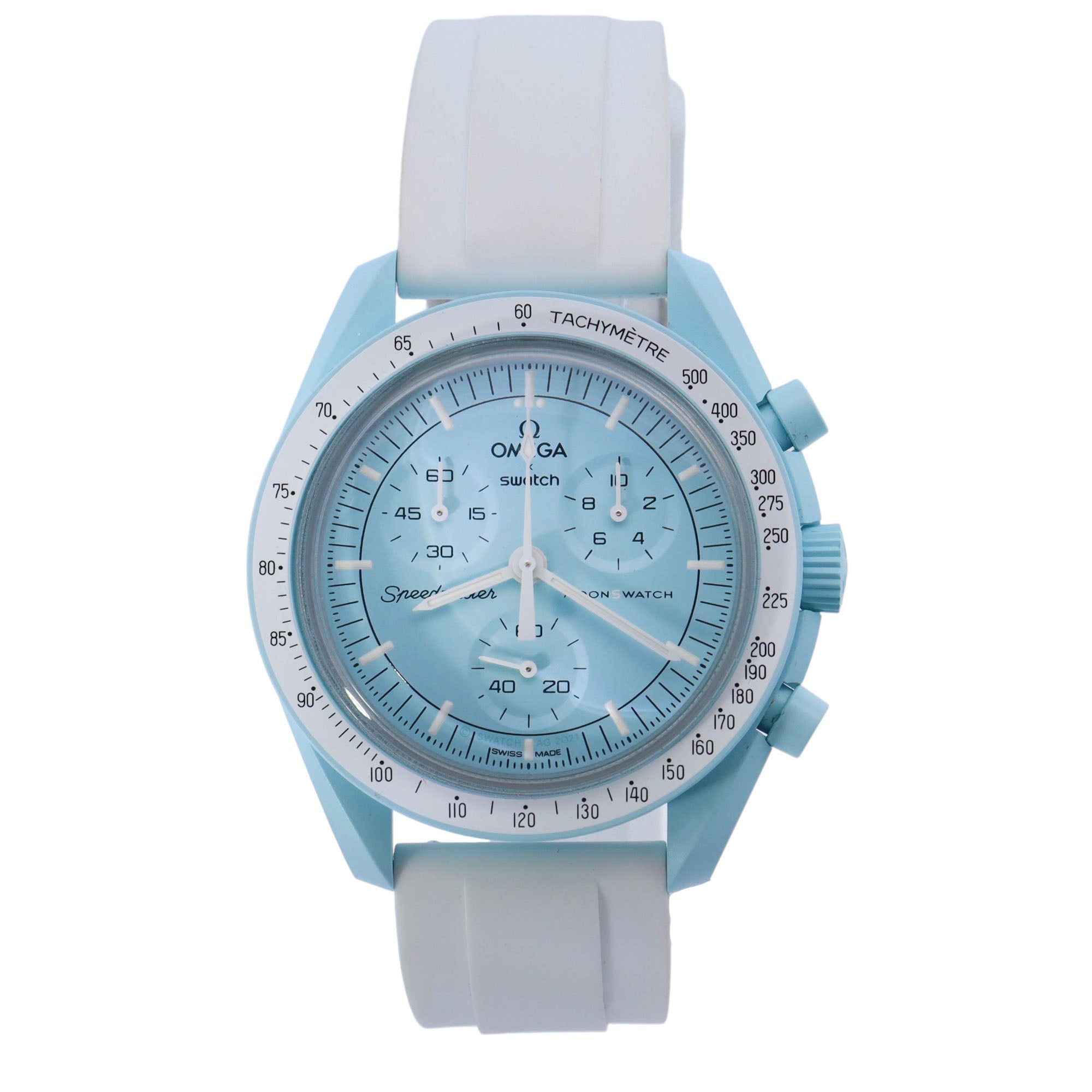 Omega x Swatch Moonswatch Light Blue Bioceramic 42mm Light Blue